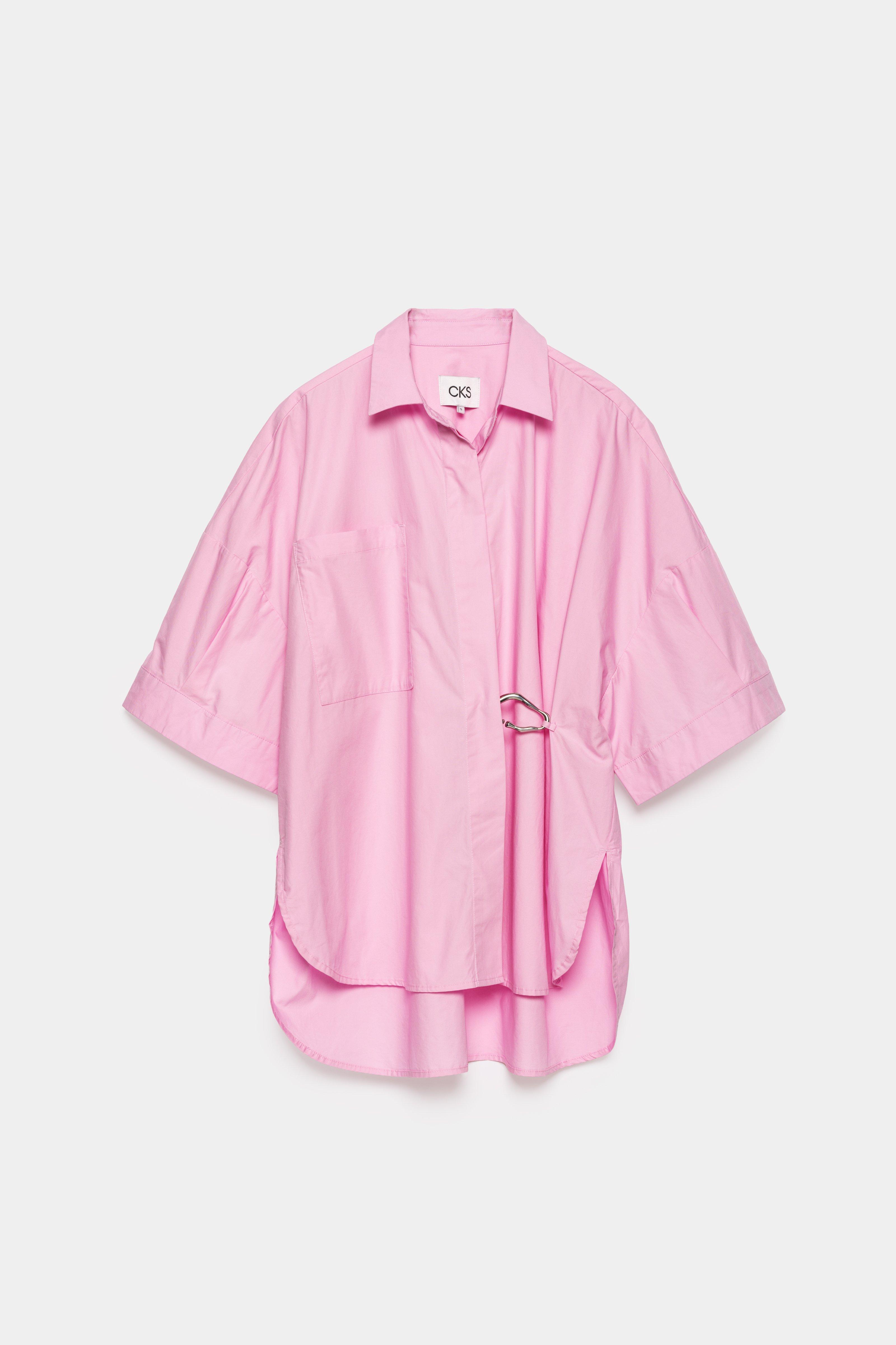 CKS - SETA - blouse korte mouwen - lichtroze