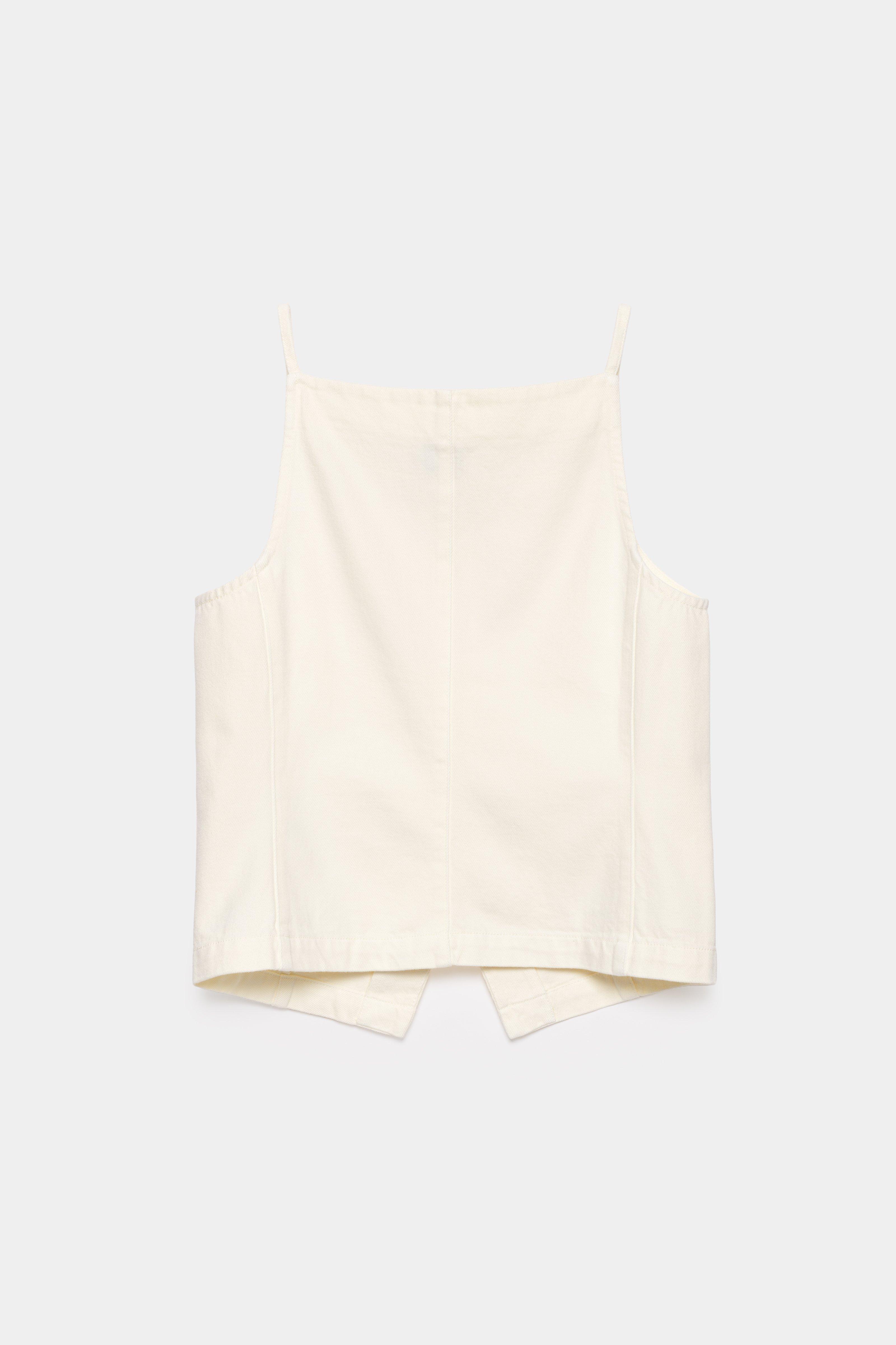 CKS - CIVAN - top sans manches - blanc