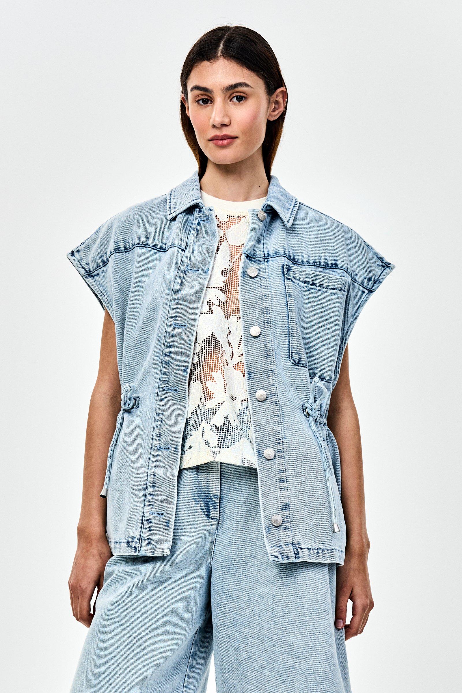 CKS - CONOR - Denimjacke - Hellblau