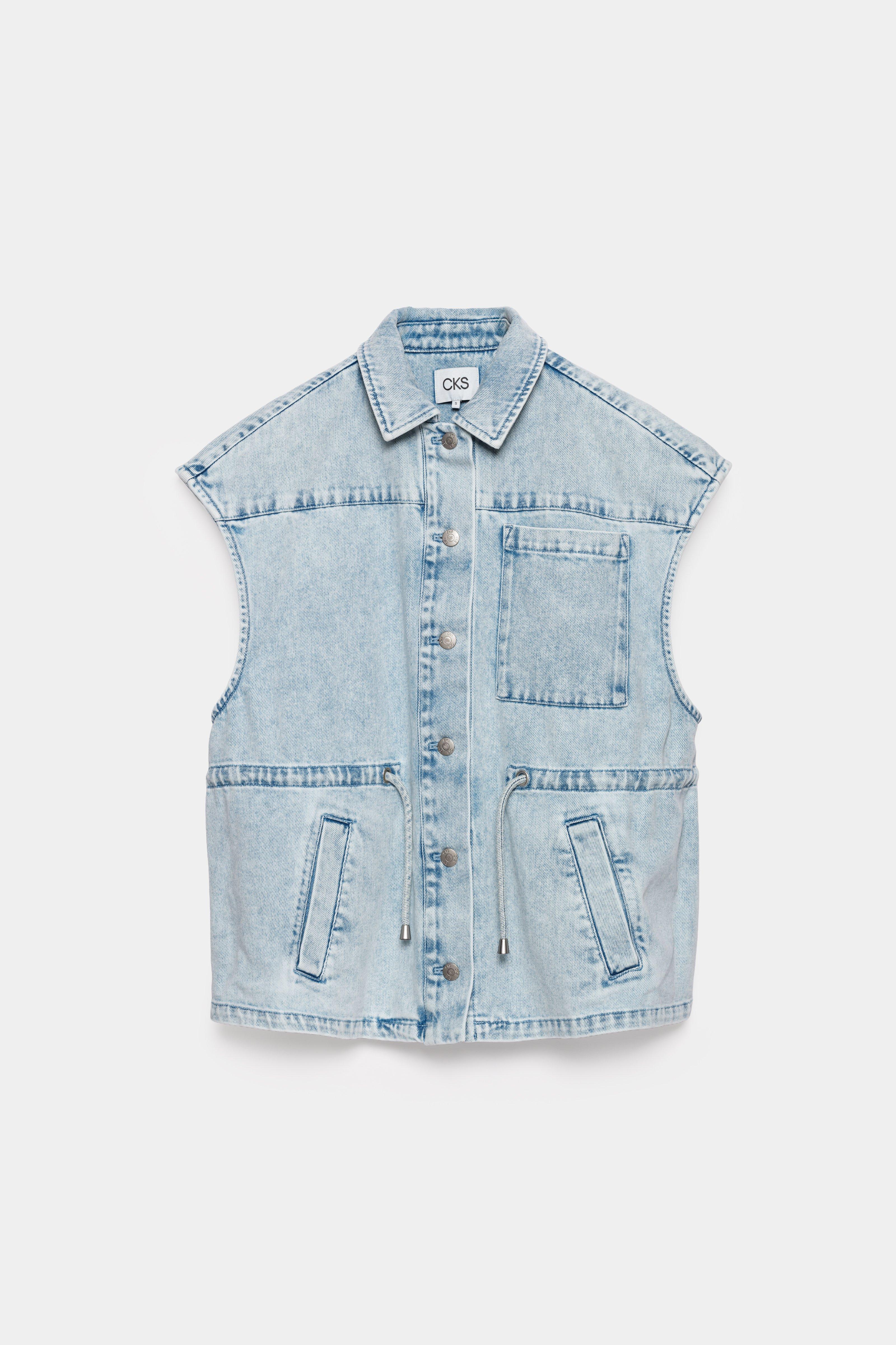 CKS - CONOR - Denimjacke - Hellblau