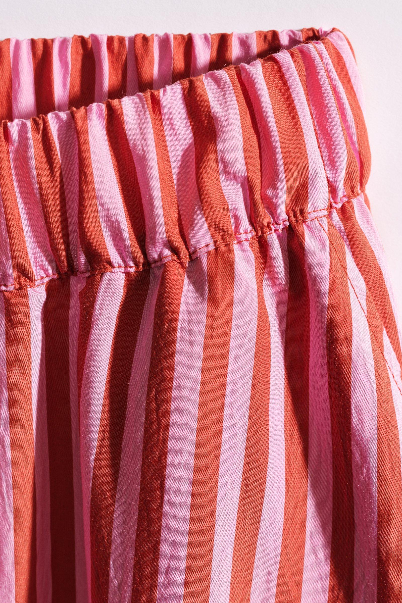 CKS - SKALLIENO - long skirt - dark red