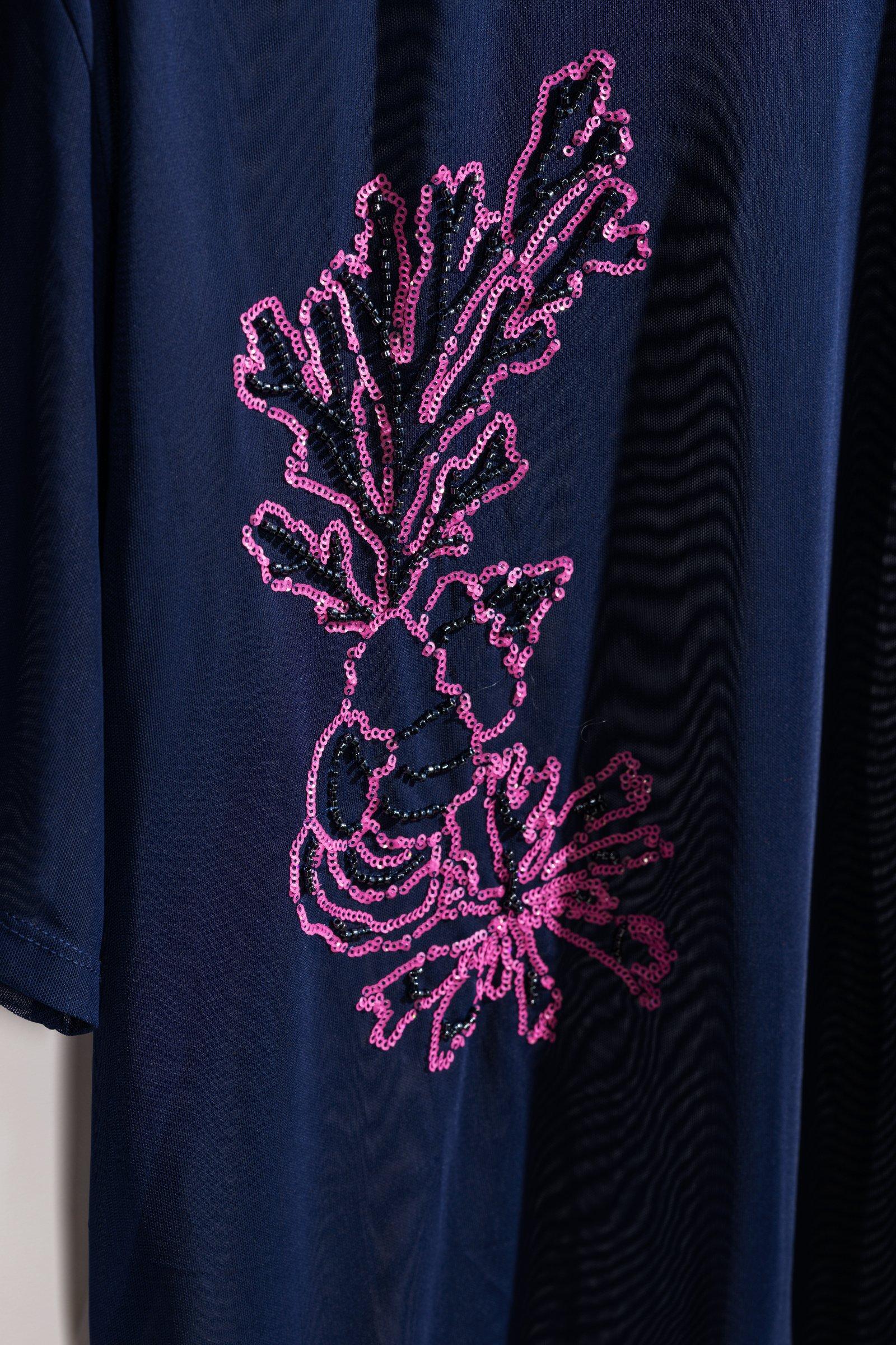 CKS - TRANSPARENT - t-shirt korte mouwen - donkerblauw