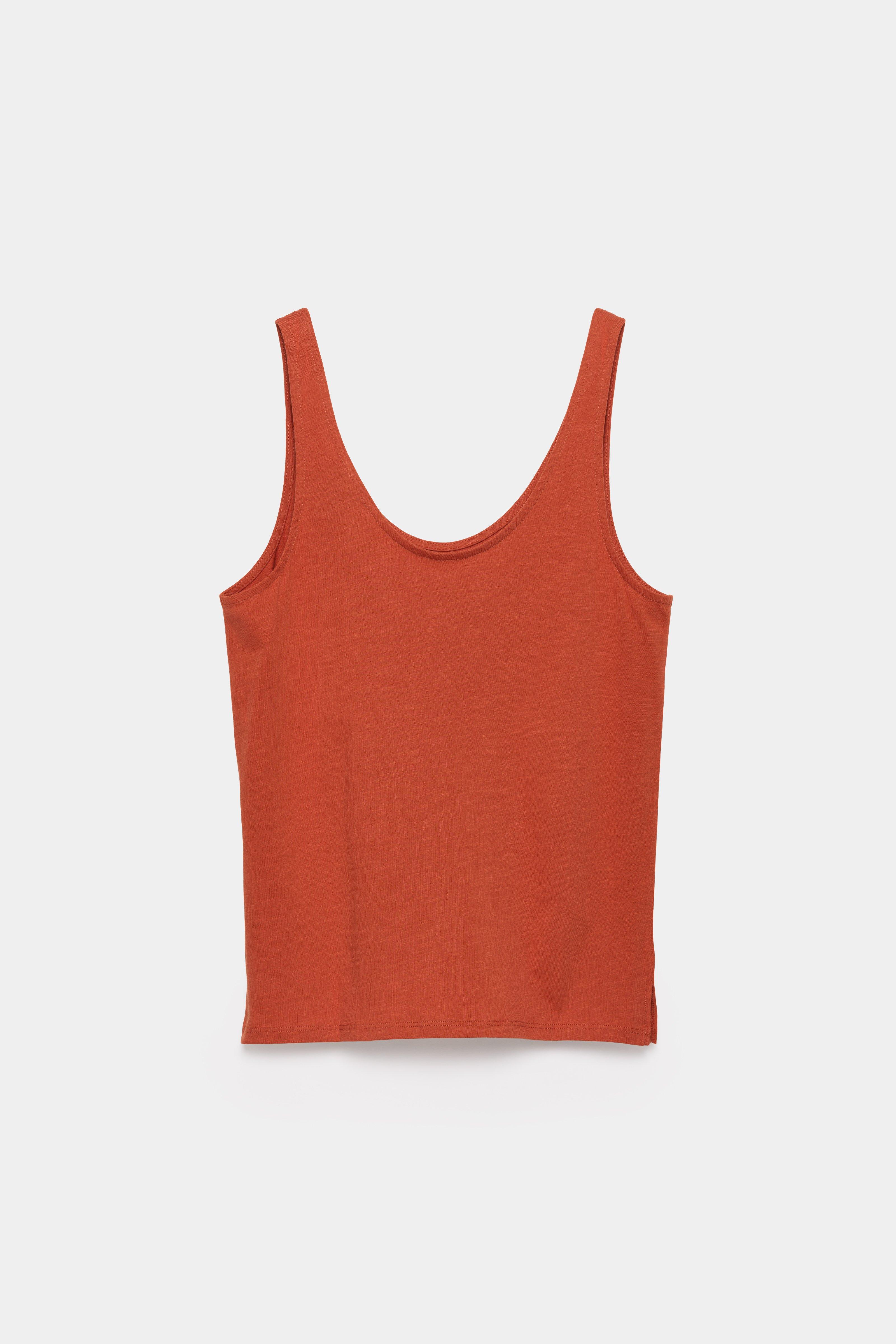 CKS - TOSCA - top sans manches - rouge fonc&eacute;