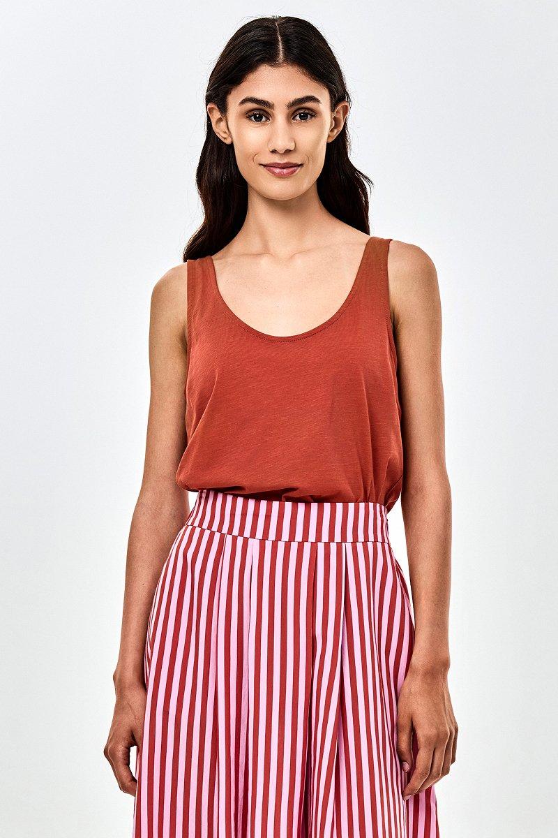 CKS - TOSCA - sleeveless top - dark red
