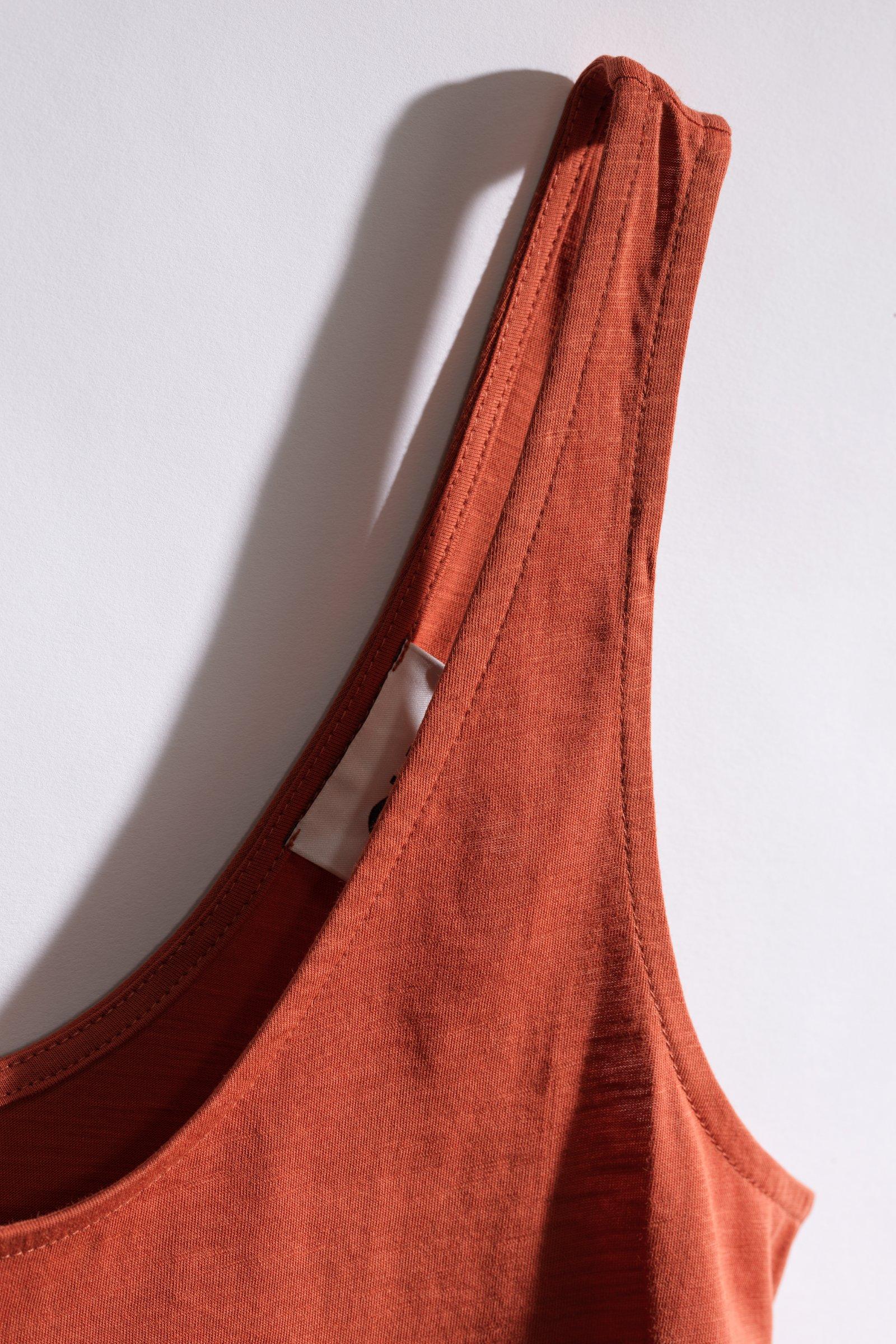 CKS - TOSCA - top sans manches - rouge fonc&eacute;