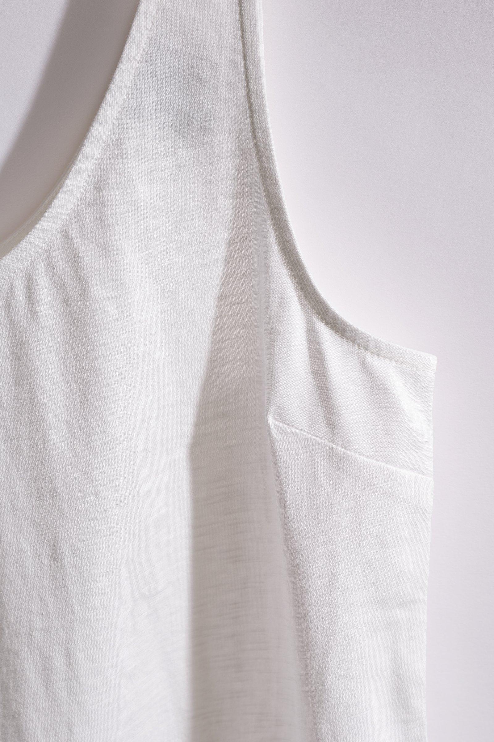 CKS - TOSCA - top sans manches - blanc