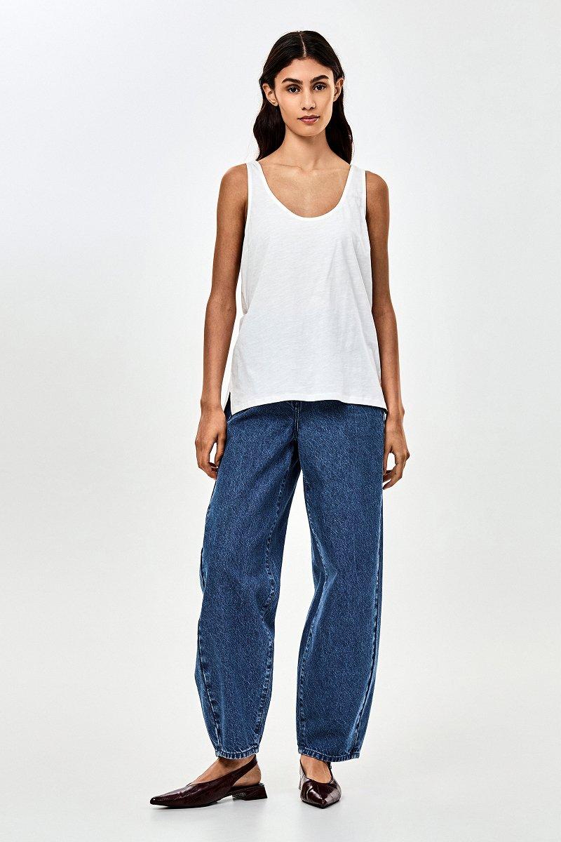 CKS - TOSCA - top sans manches - blanc