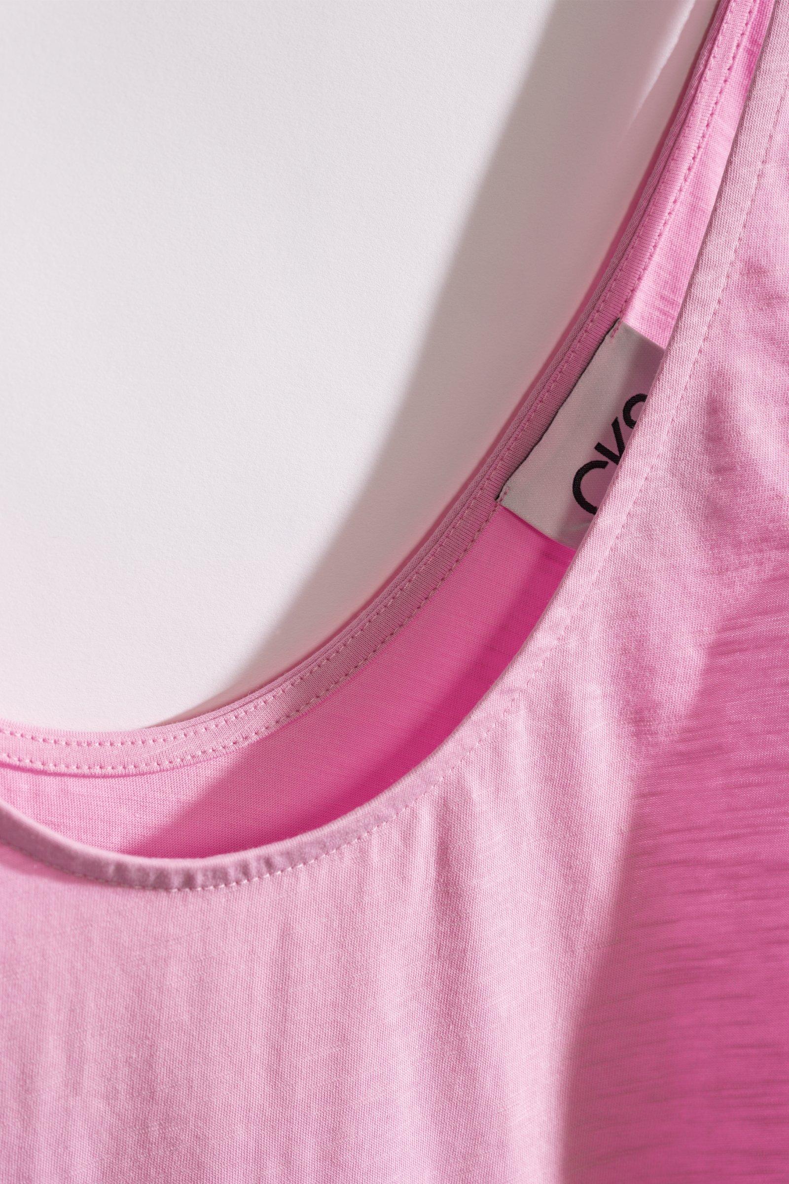 CKS - TOSCA - top sans manches - rose vif