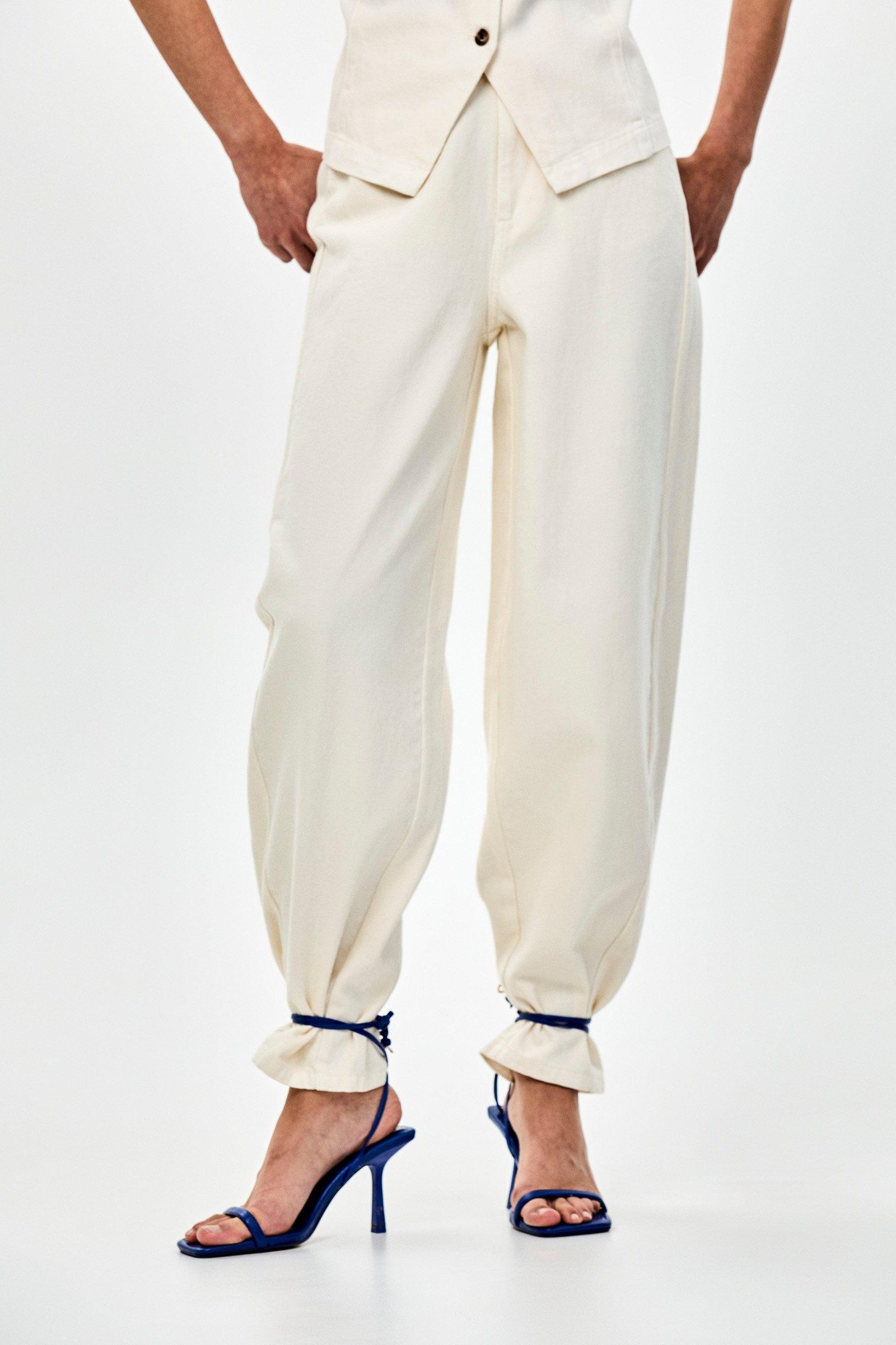 CKS - TIZZY - long trouser - white
