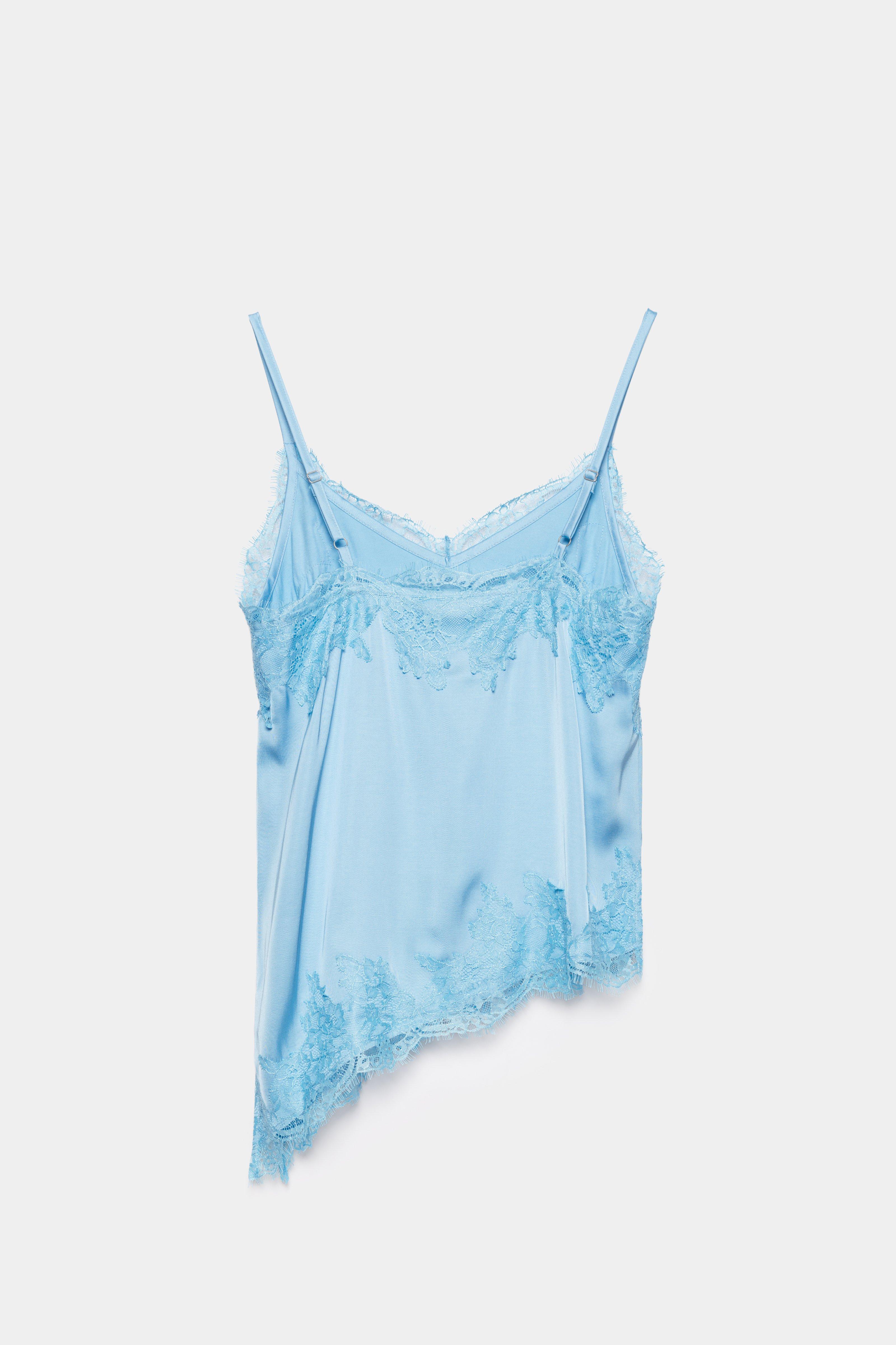 CKS - SLACY - &auml;rmelloses Top - Blau