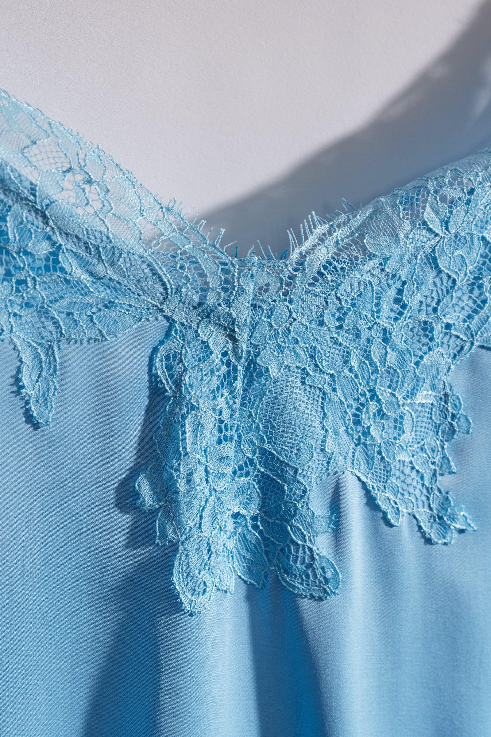 CKS - SLACY - &auml;rmelloses Top - Blau