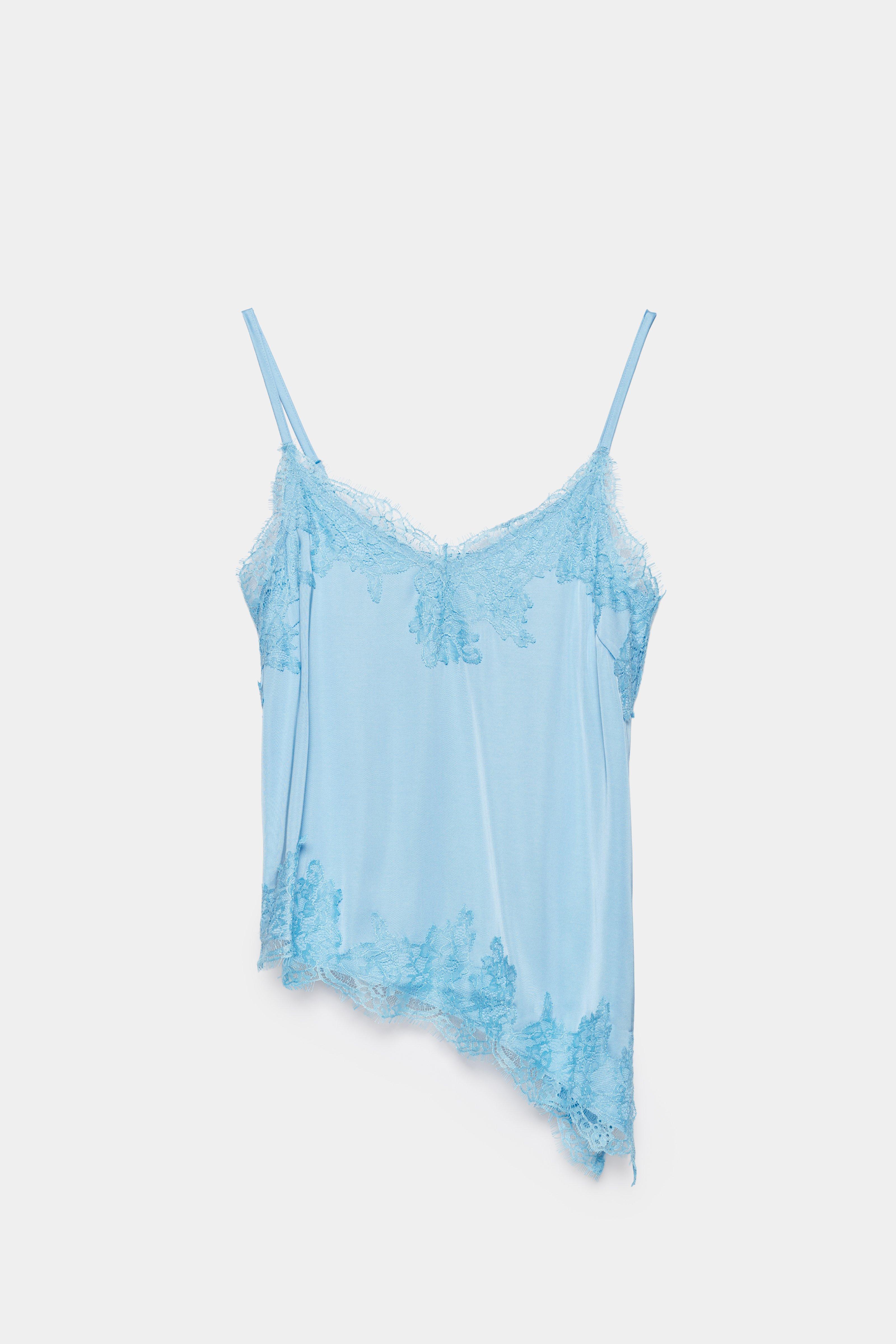 CKS - SLACY - &auml;rmelloses Top - Blau