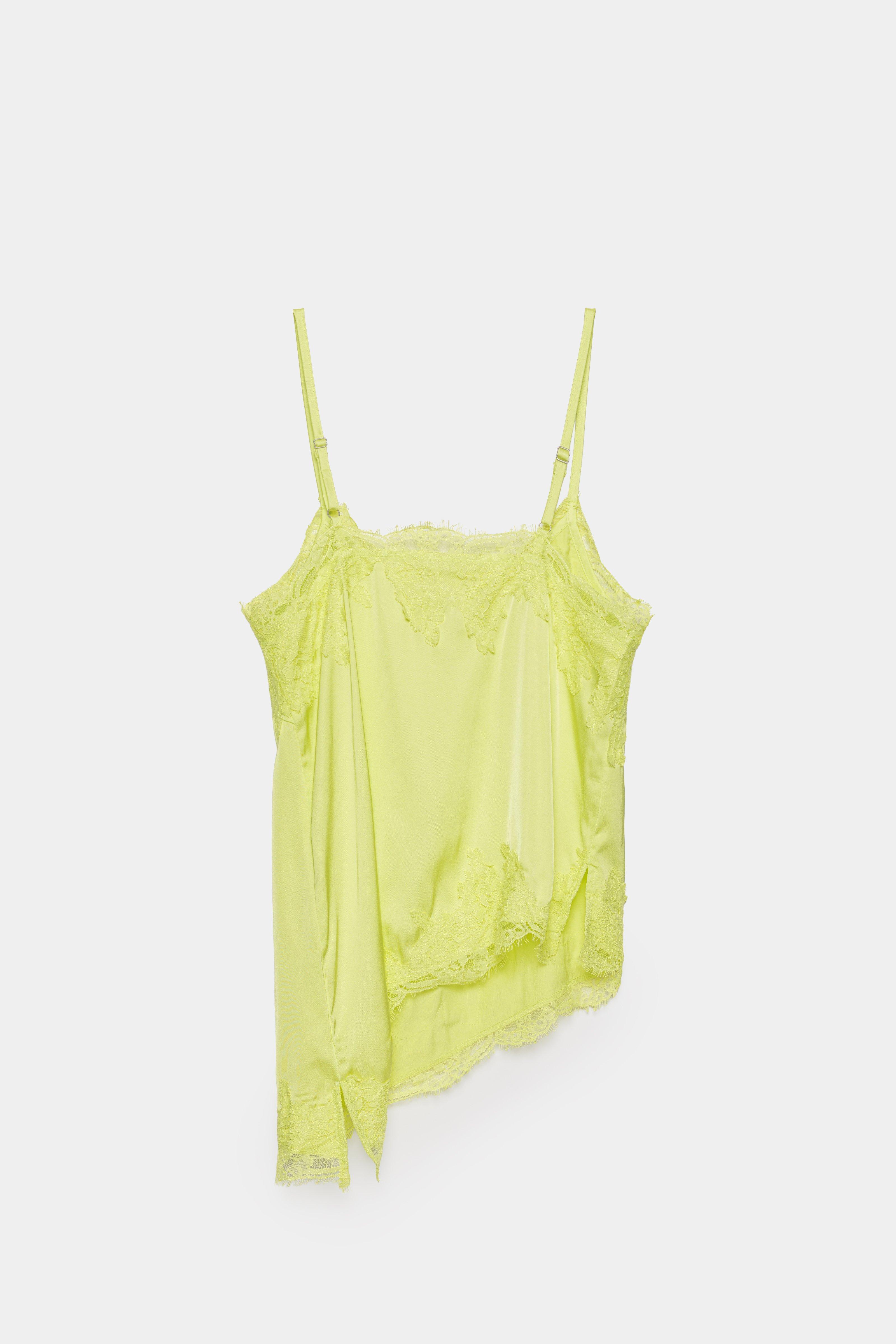 CKS - SLACY - top sans manches - jaune vif