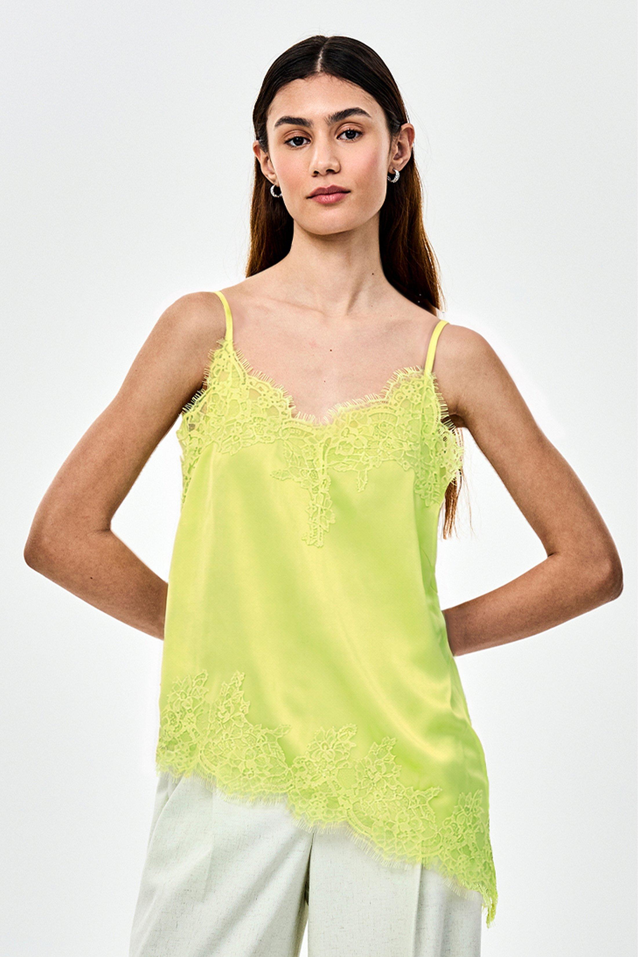CKS - SLACY - sleeveless top - bright yellow