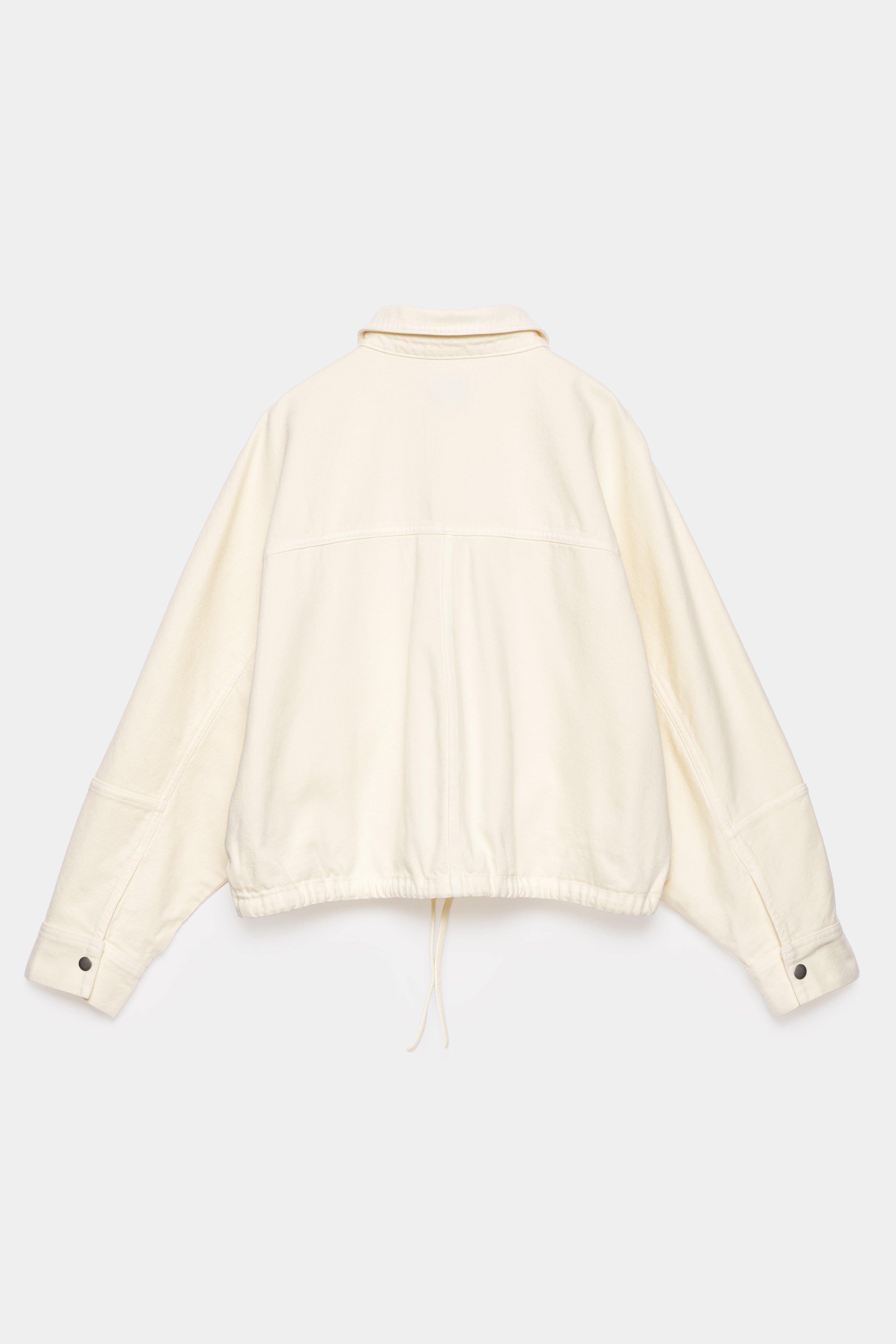 CKS - COACHY - short coat - white
