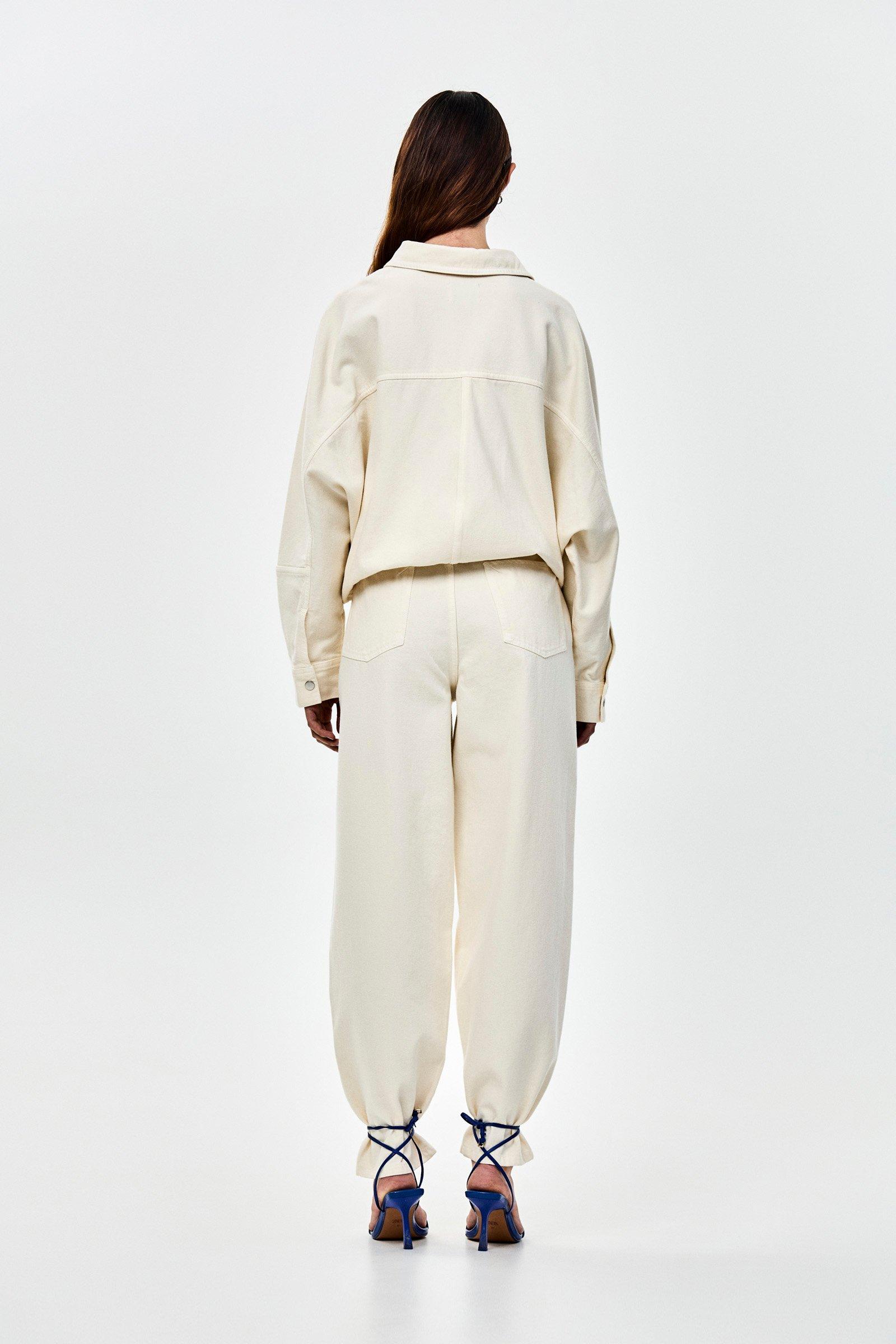 CKS - COACHY - short coat - white