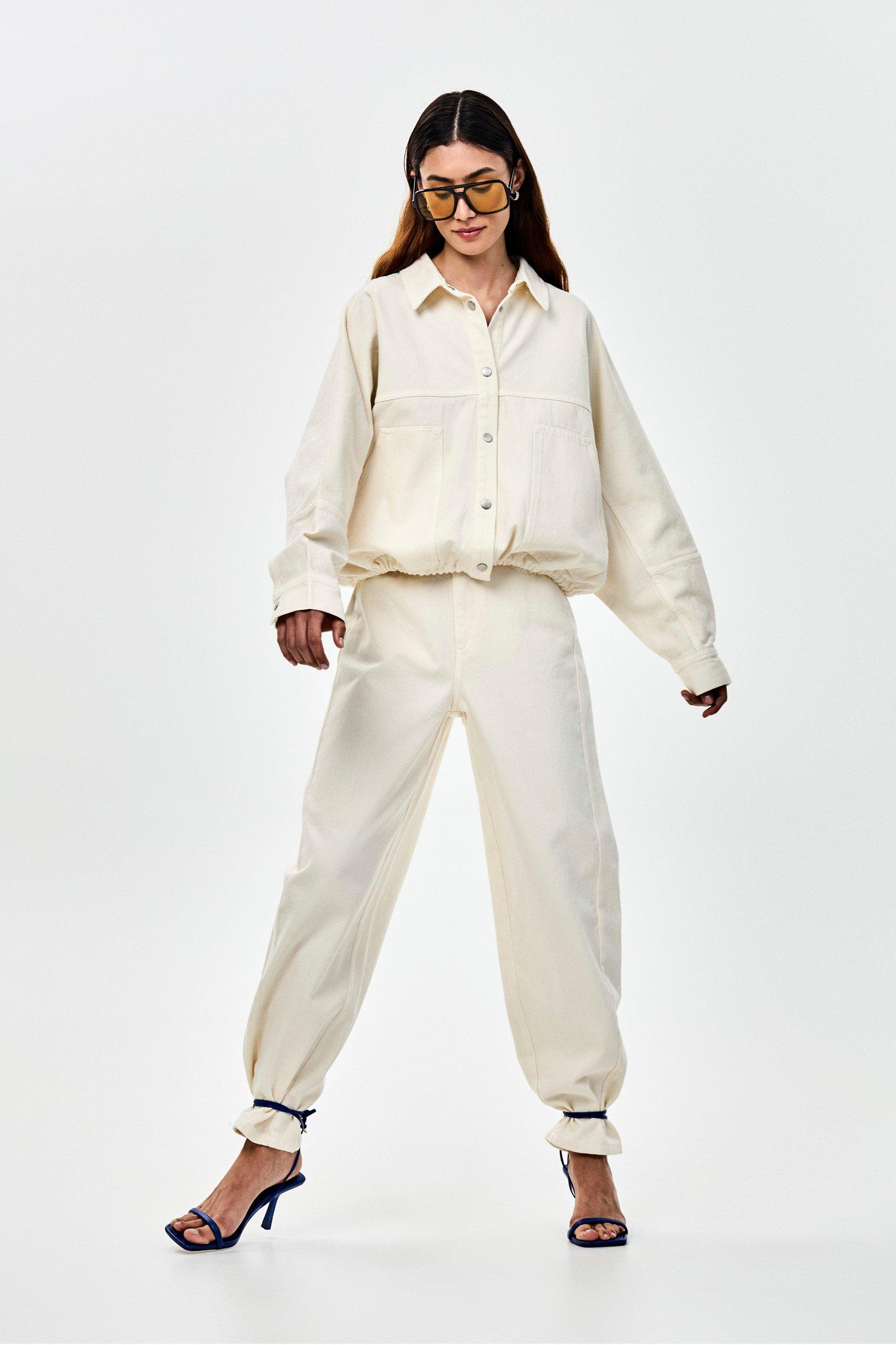 CKS - COACHY - veste courte - blanc