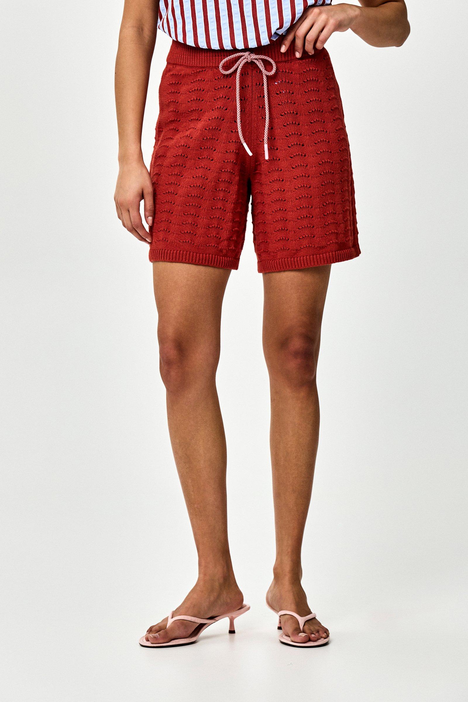 CKS - SHUS - short - donkerrood