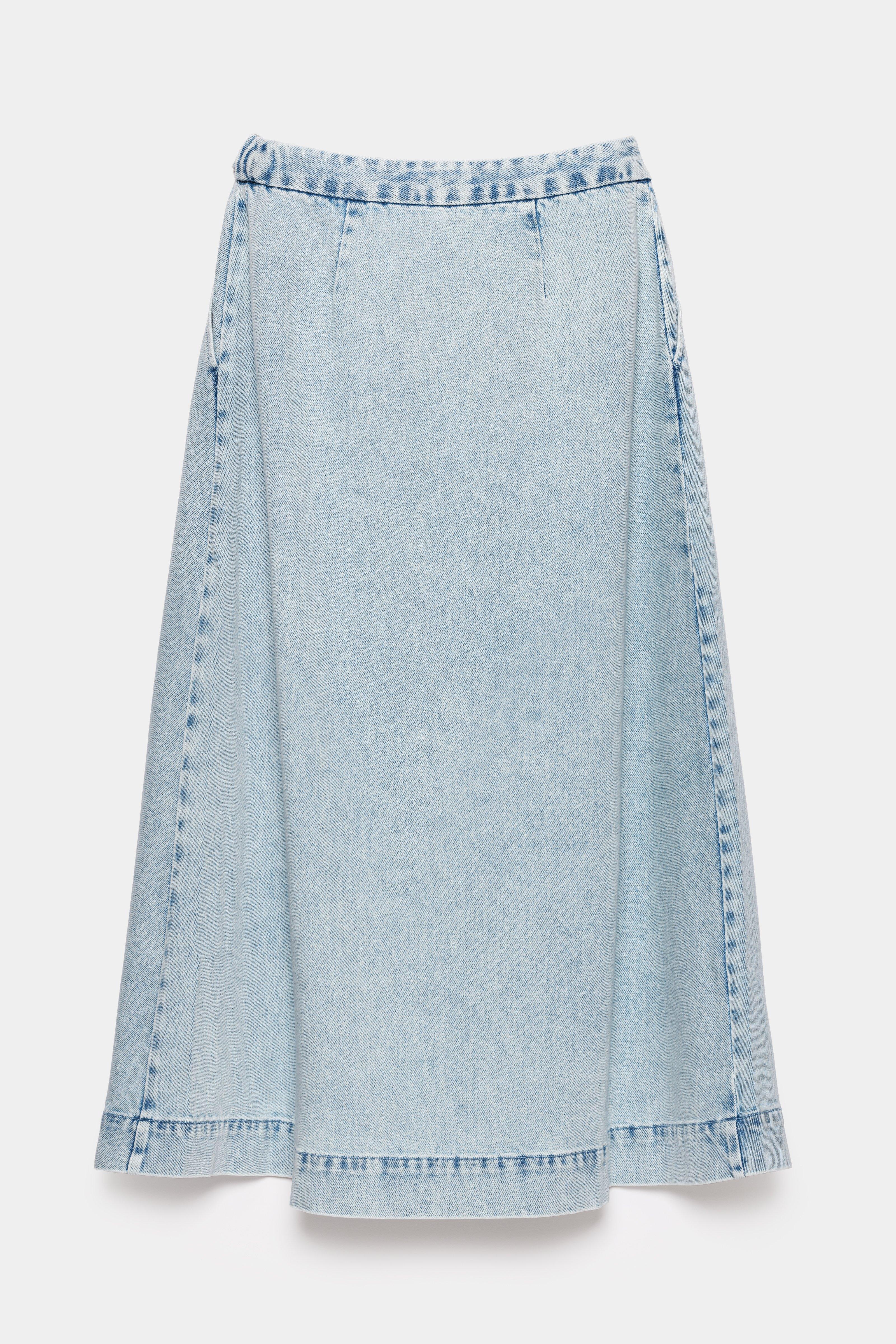 CKS - SKULLYZ - midirok - lichtblauw