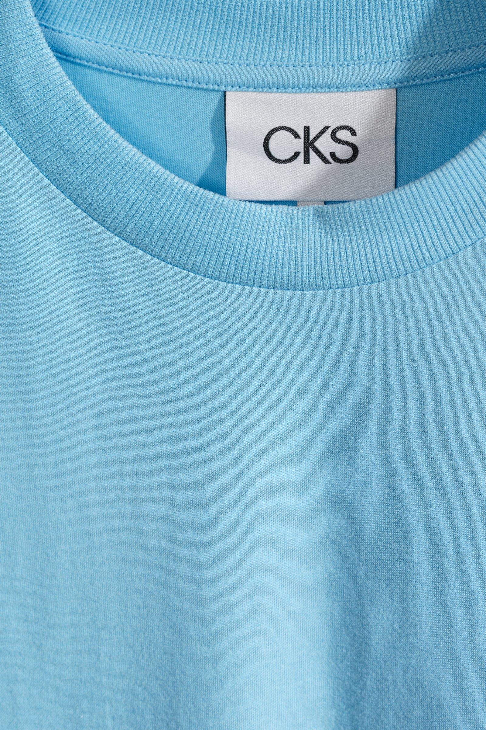 CKS - WAVY - t-shirt &agrave; manches courtes - bleu