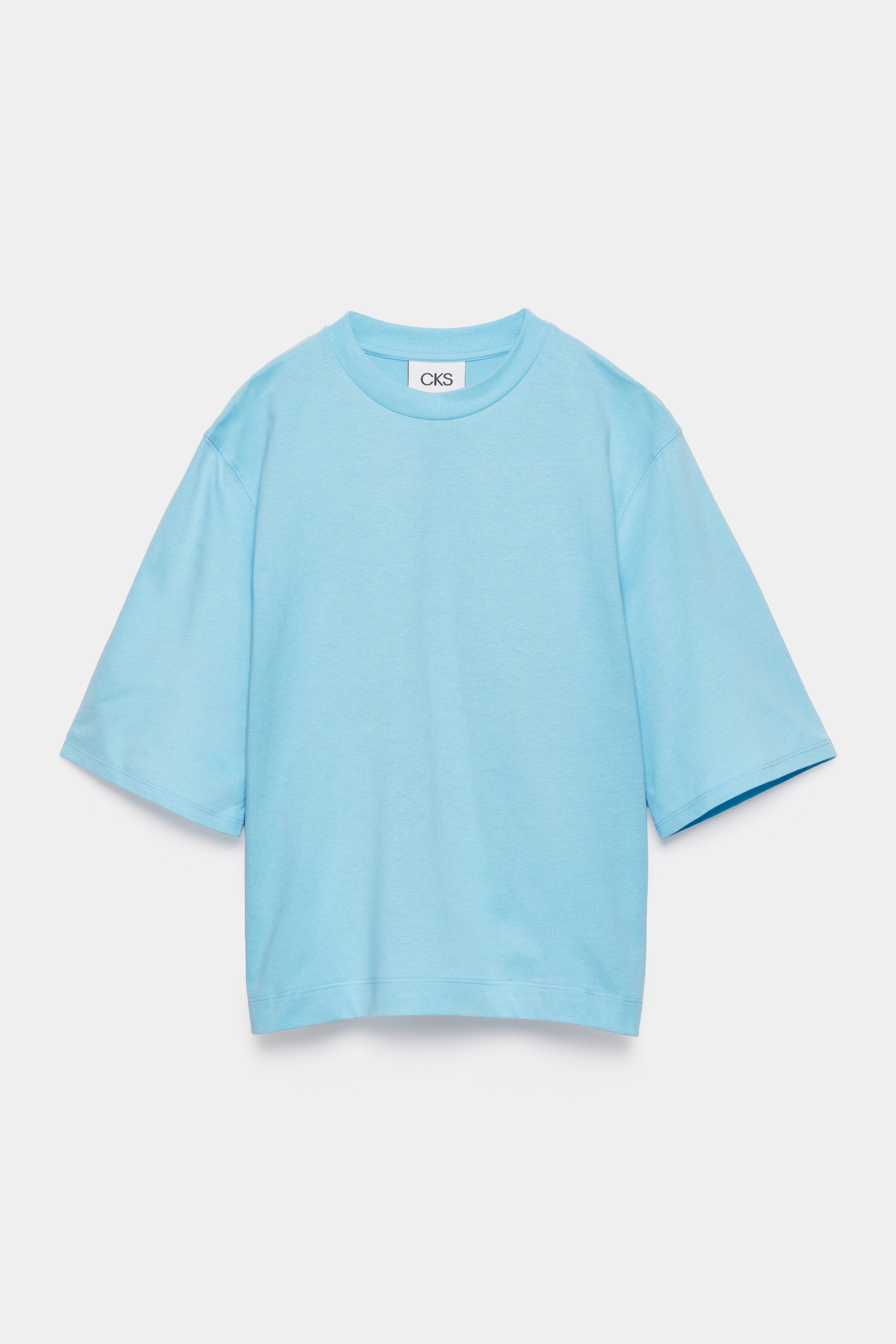 CKS - WAVY - T-Shirt Kurzarm - Blau