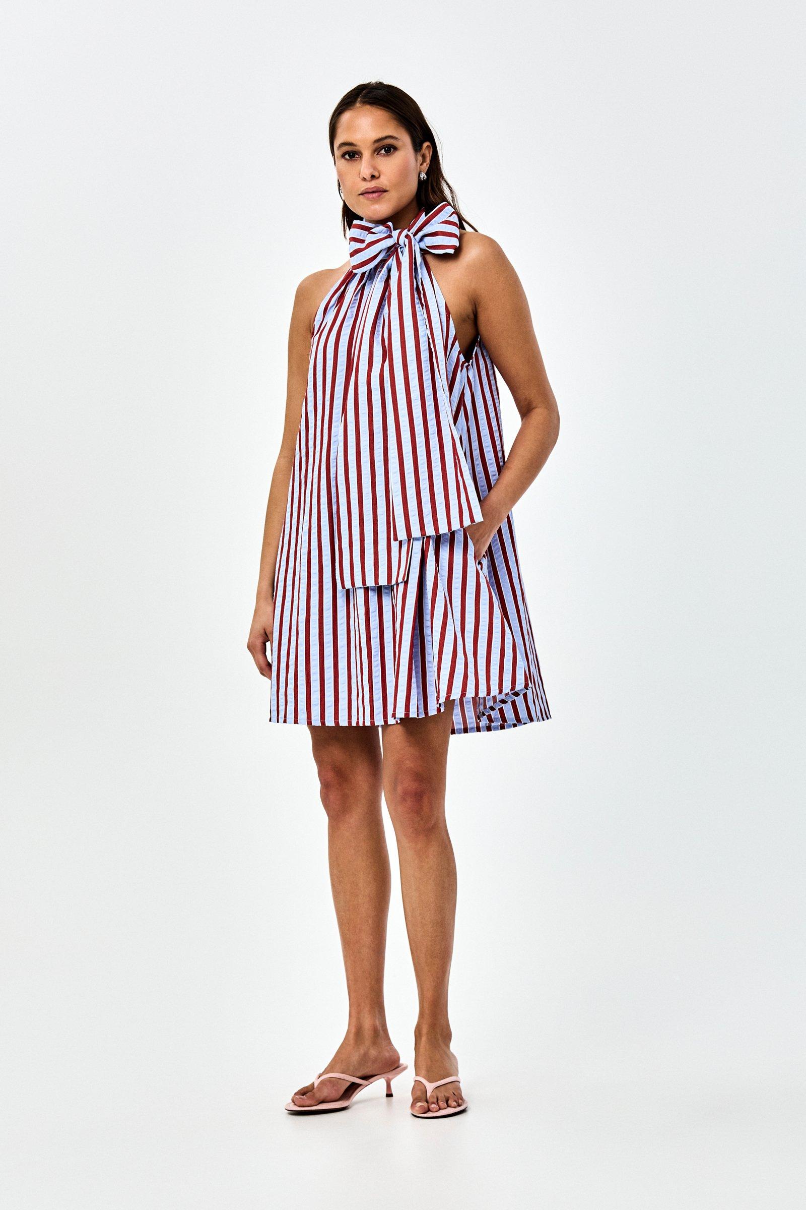 CKS - DALTERSHORT - short dress - blue