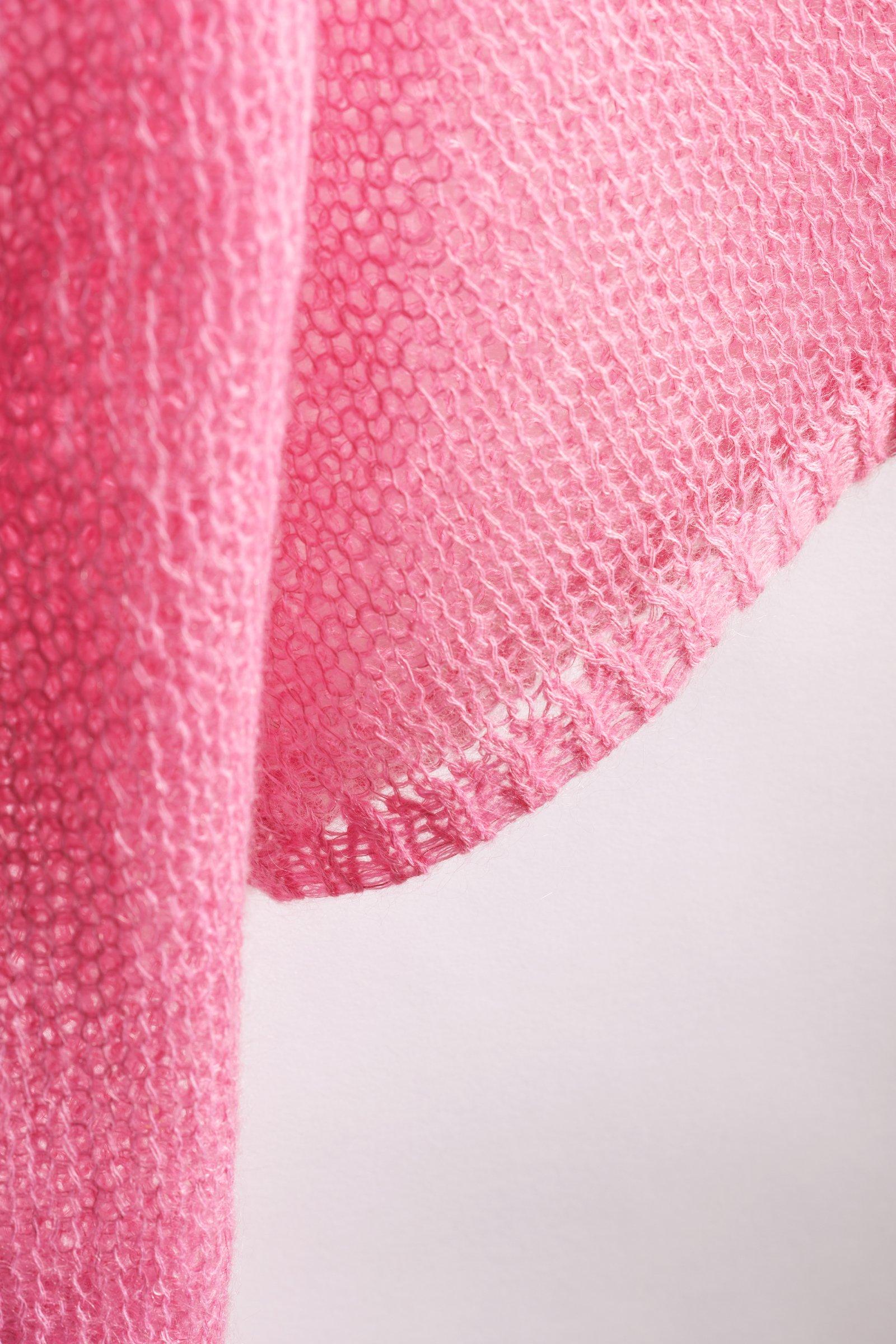 CKS - PHEBEL - haut tricot&eacute; - rose vif