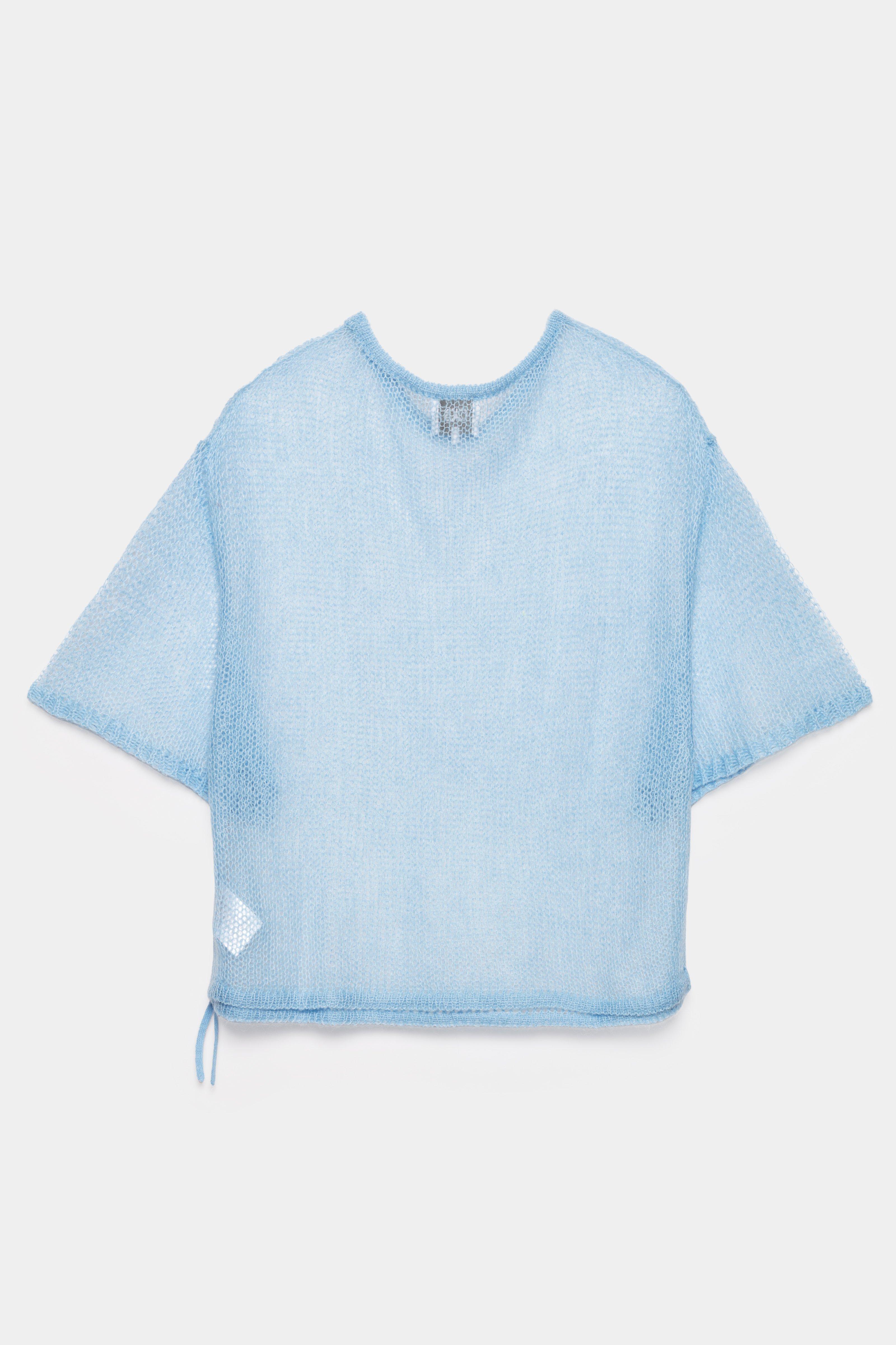 CKS - PHEBEL - gebreide top - blauw