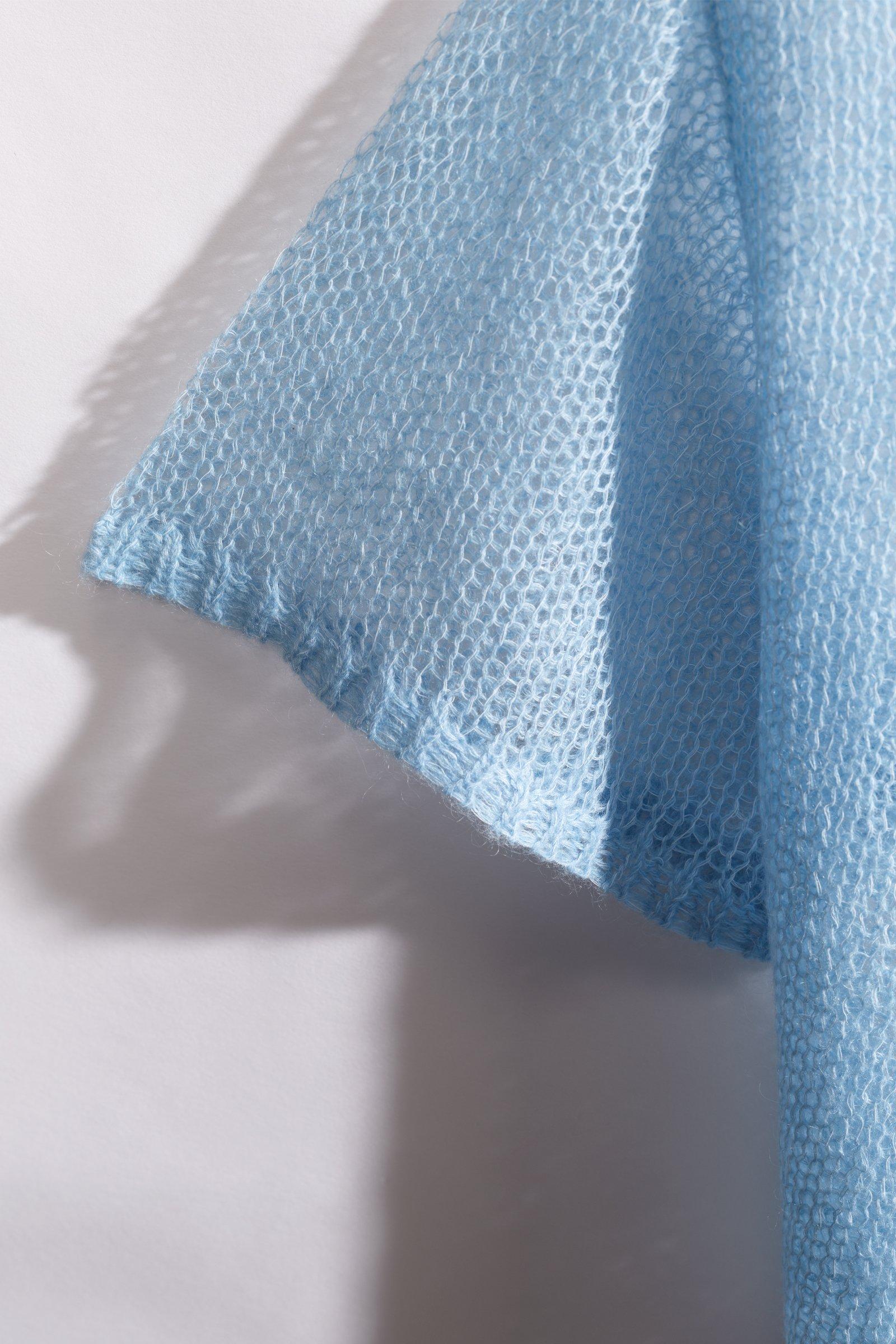 CKS - PHEBEL - haut tricot&eacute; - bleu