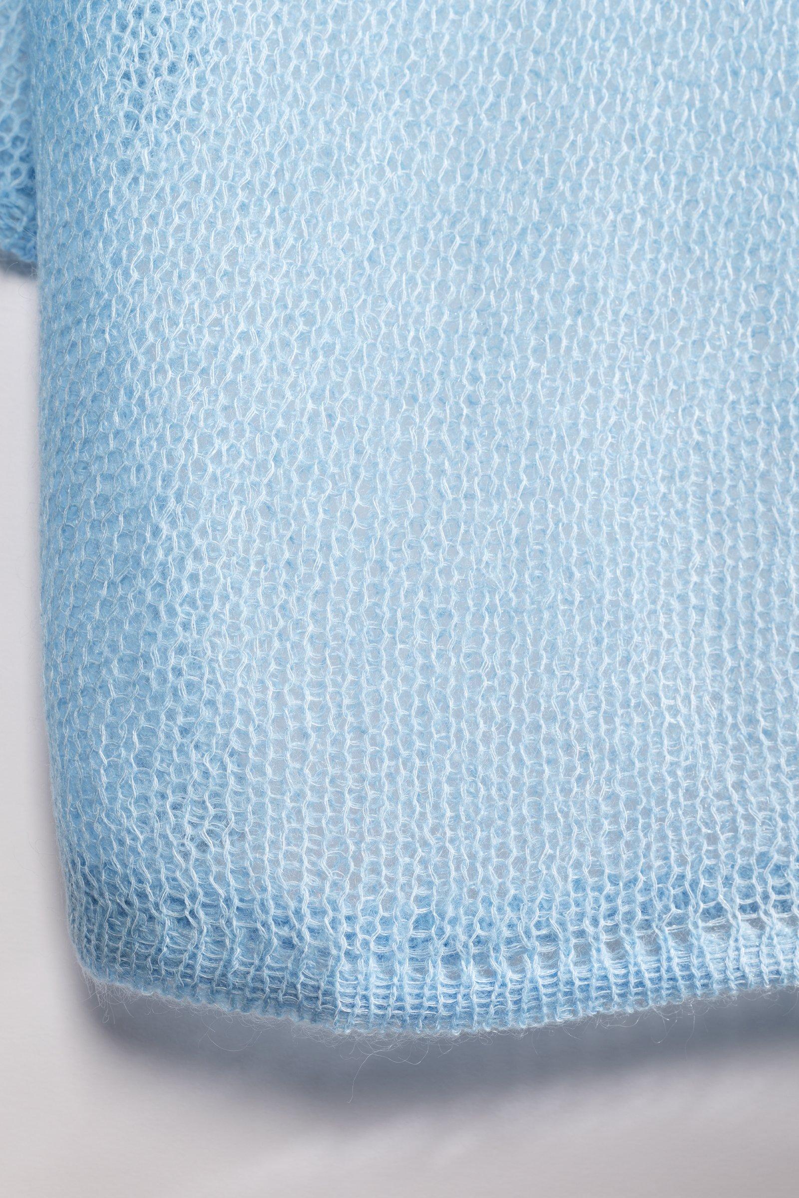 CKS - PHEBEL - haut tricot&eacute; - bleu