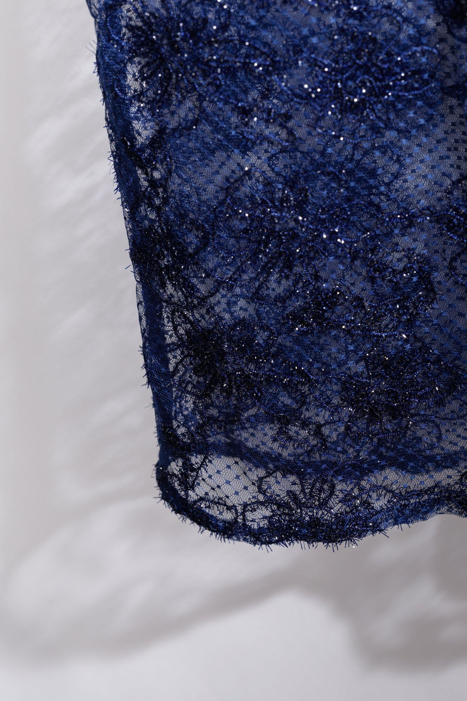 CKS - SKOWE - midi skirt - dark blue