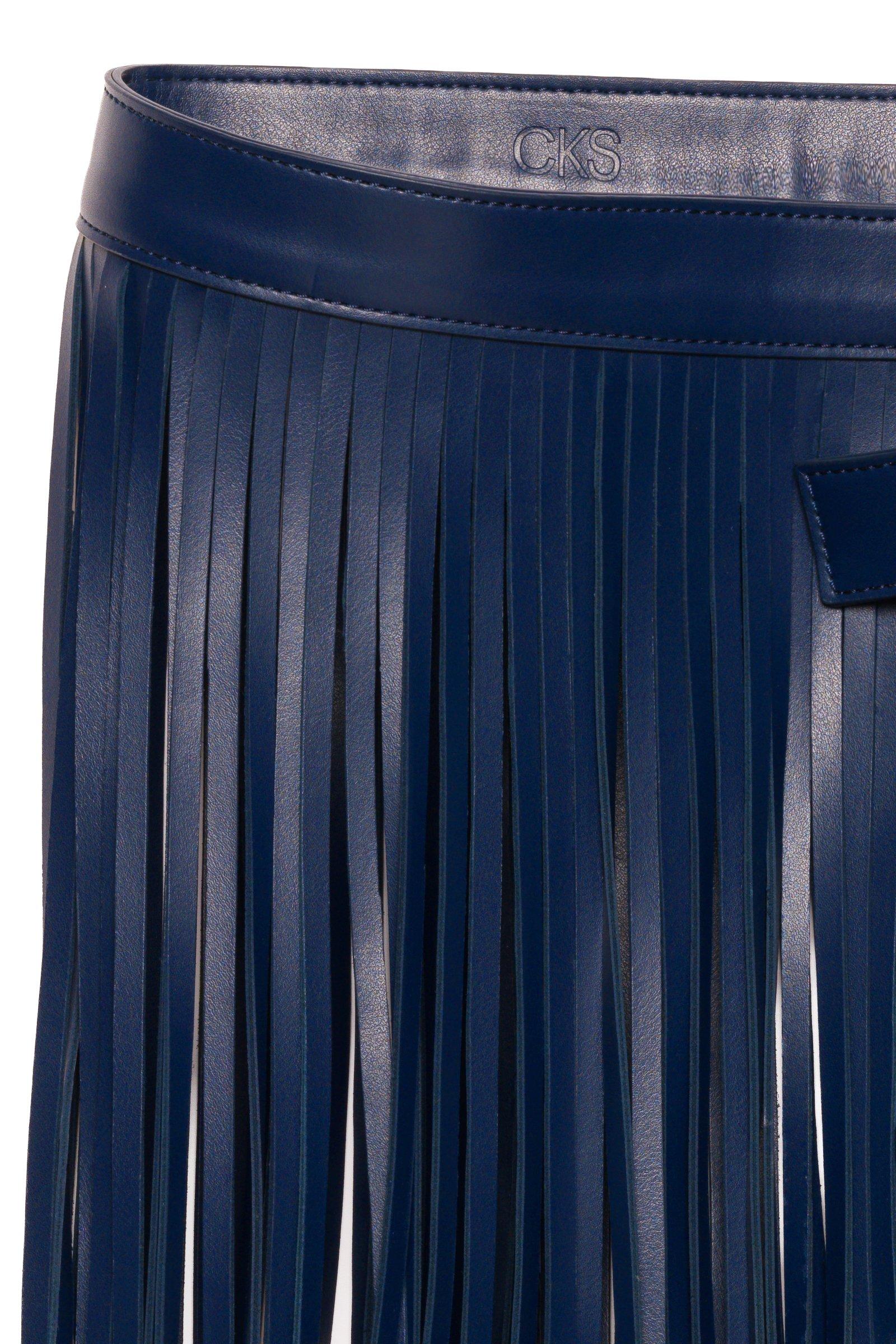 CKS - BRINGE - ceinture - bleu fonc&eacute;