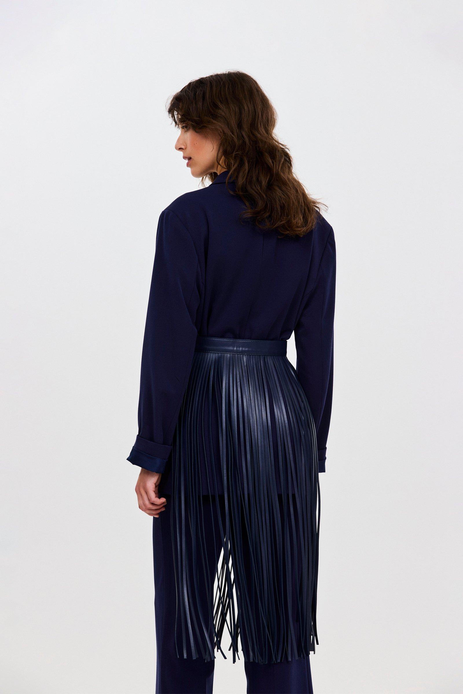 CKS - BRINGE - ceinture - bleu foncé