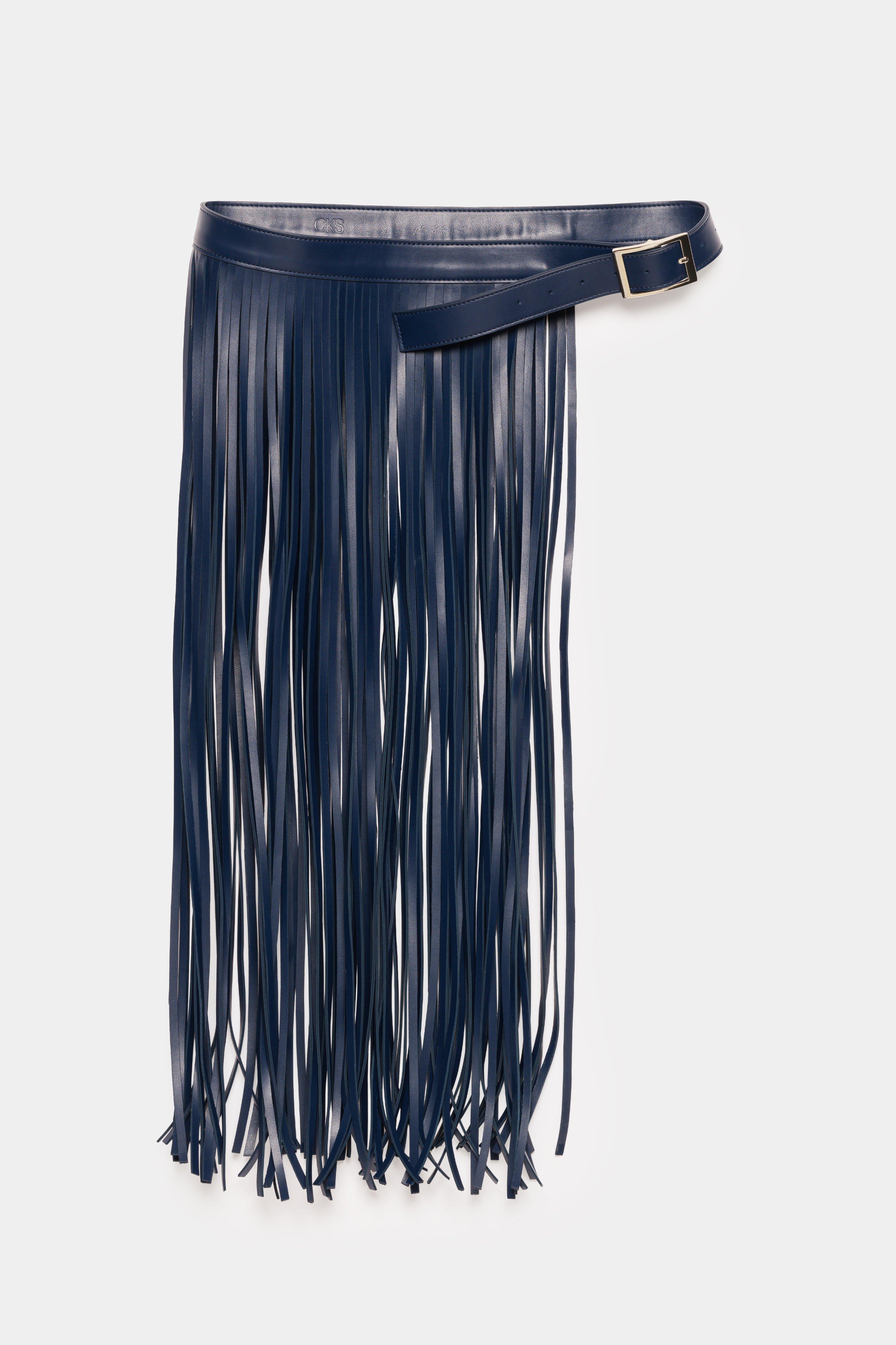 CKS - BRINGE - belt - dark blue