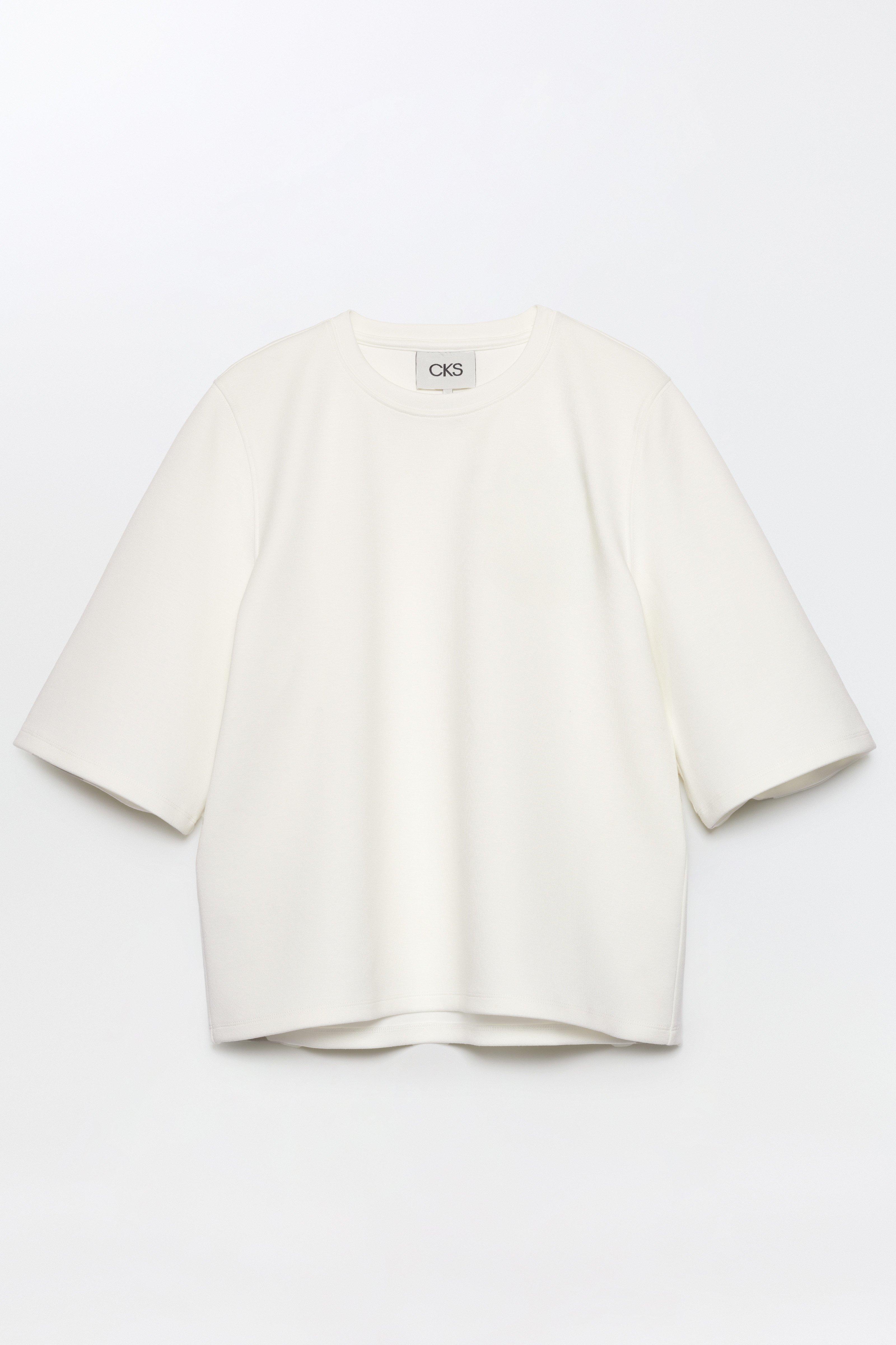 CKS - SARI - t-shirt à manches courtes - white light