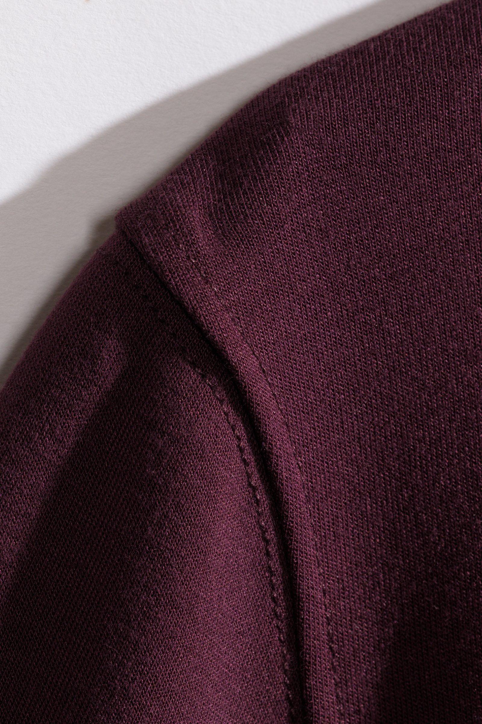 CKS - SARI - t-shirt short sleeves - burgundy