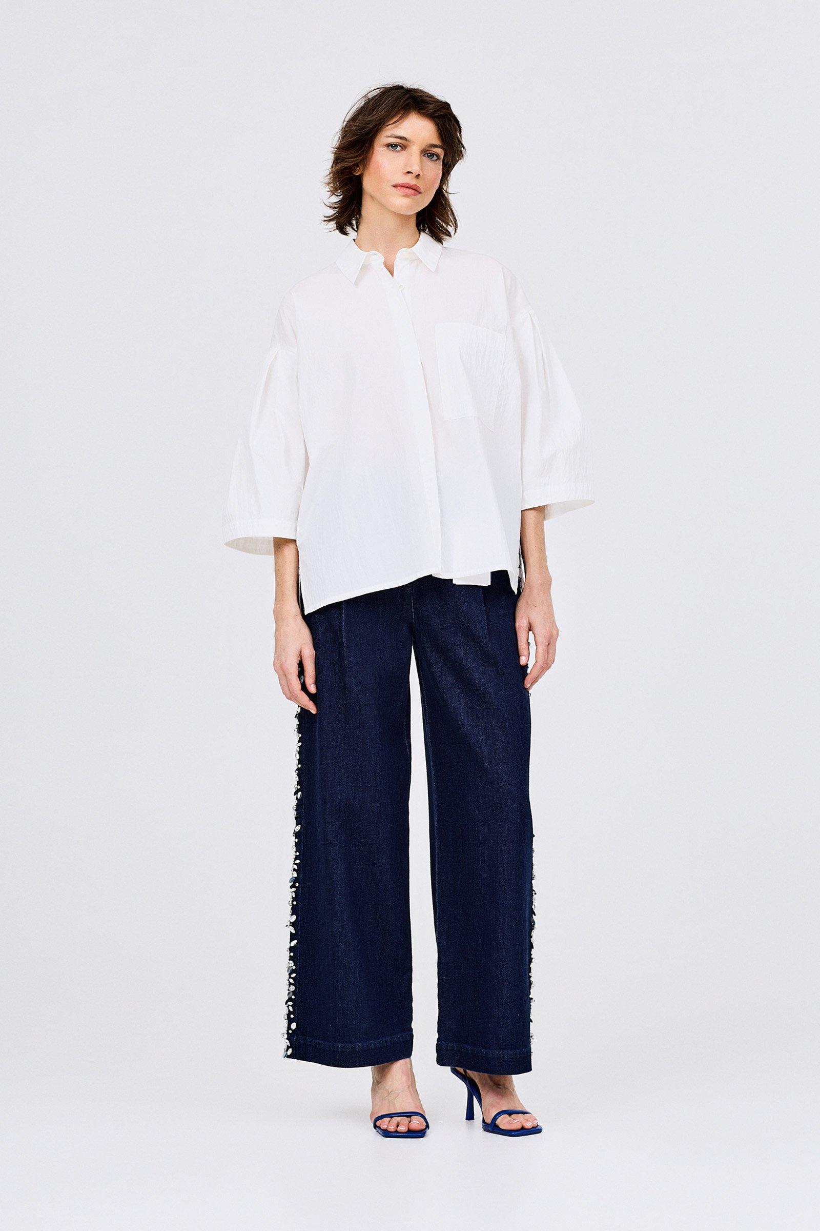 CKS - TIARE - Lange Hose - Dunkelblau