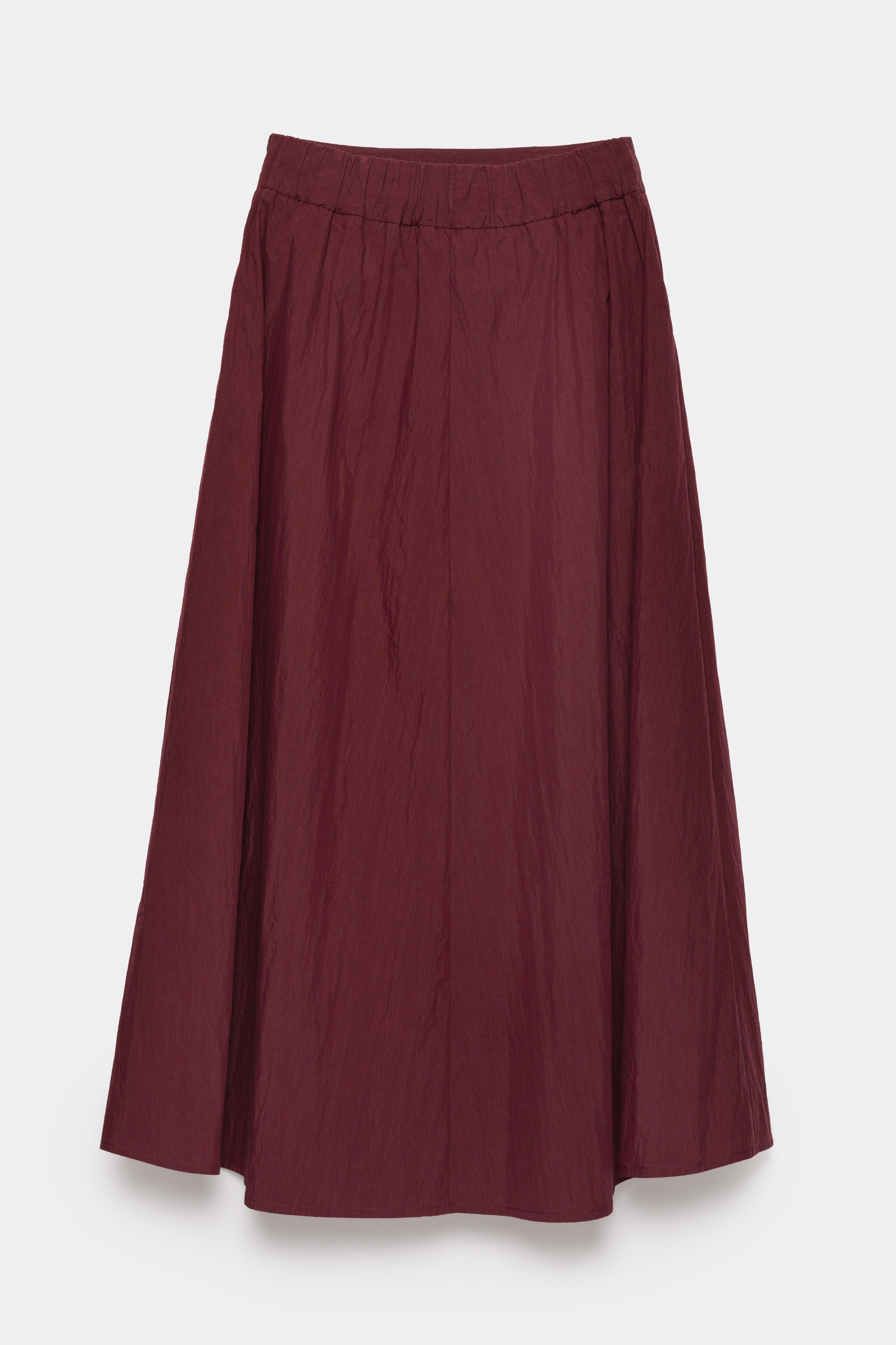 CKS - SKORIENT - long skirt - burgundy