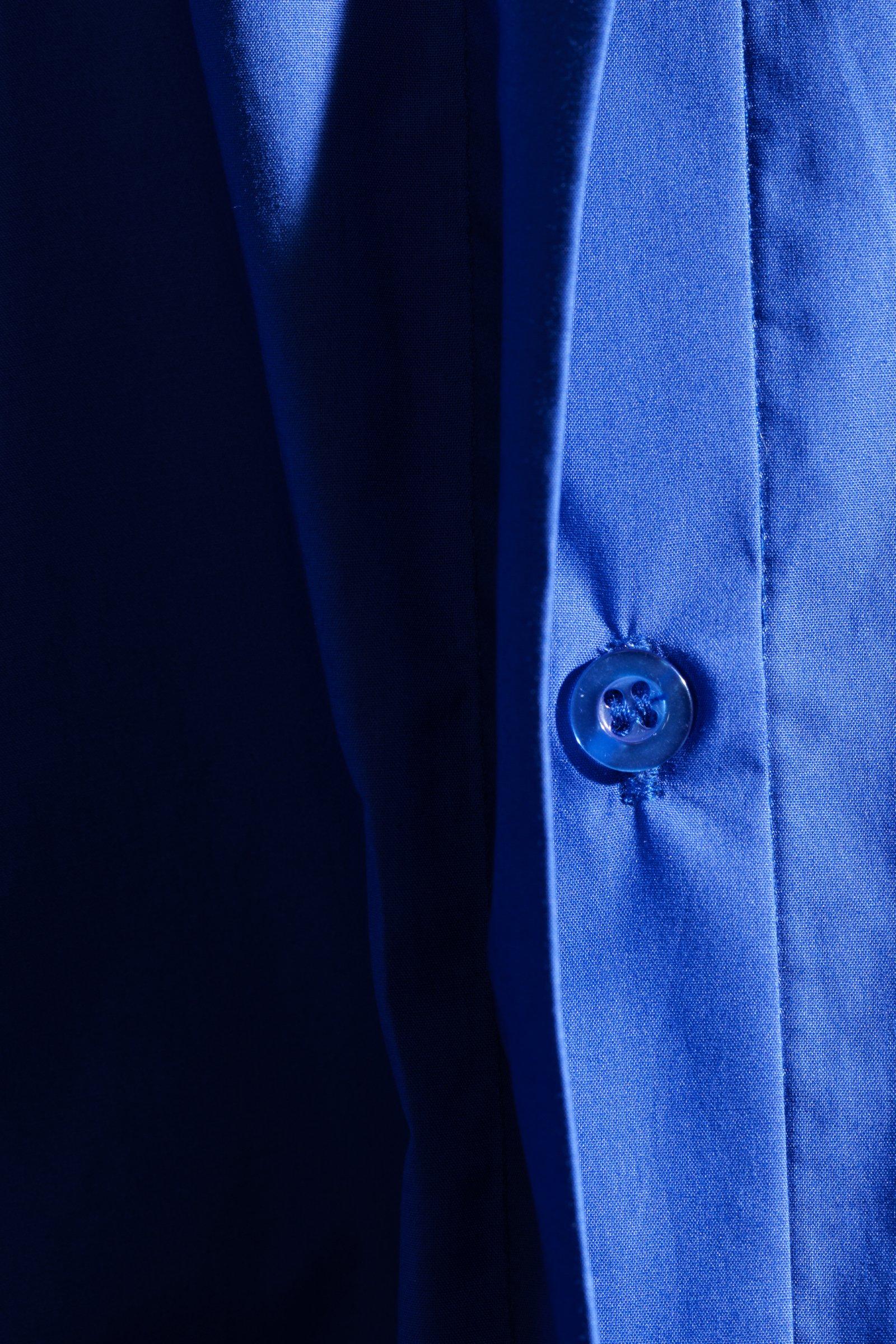 CKS - SAPE - blouse lange mouwen - intens blauw