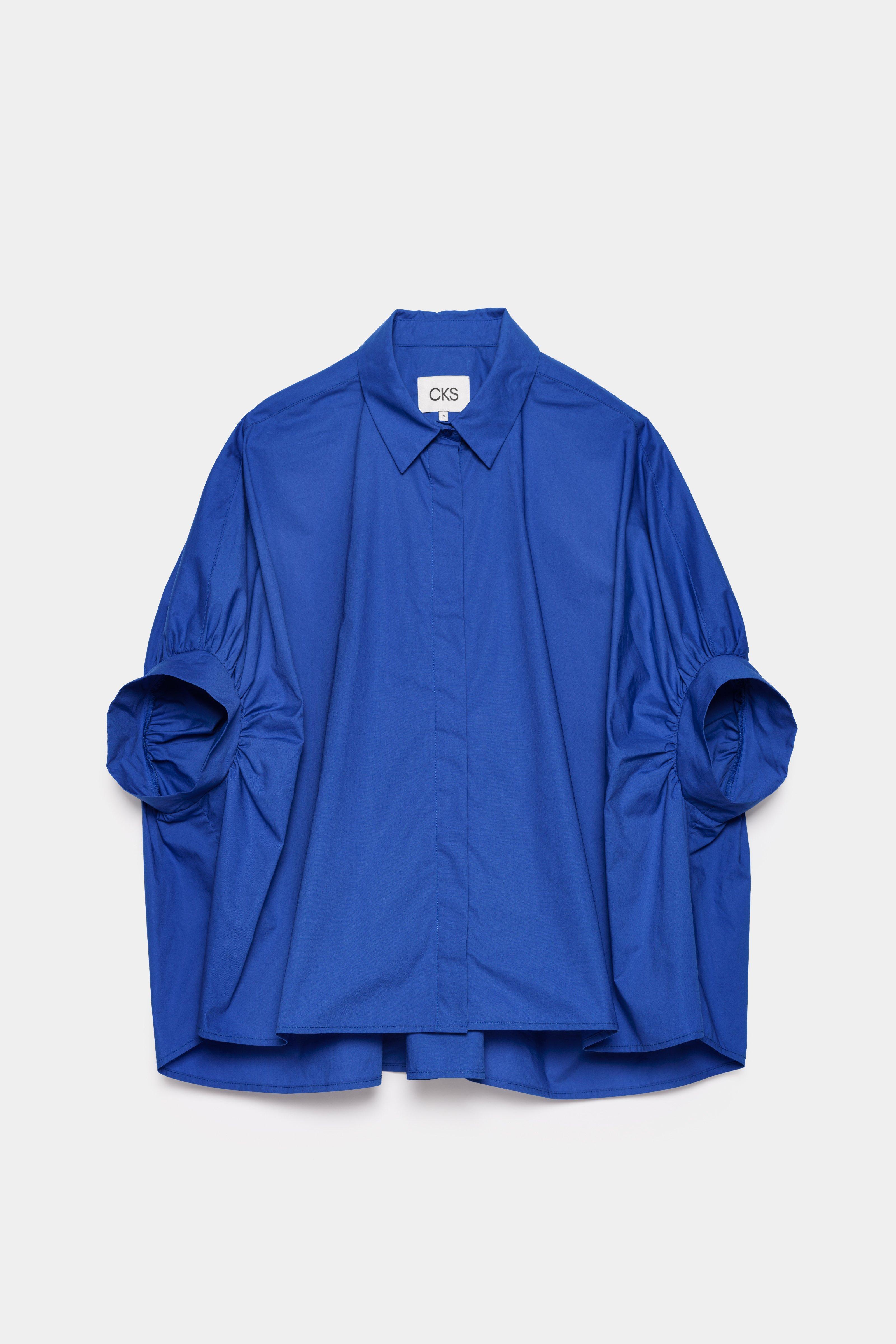 CKS - SAPE - blouse long sleeves - vivid blue