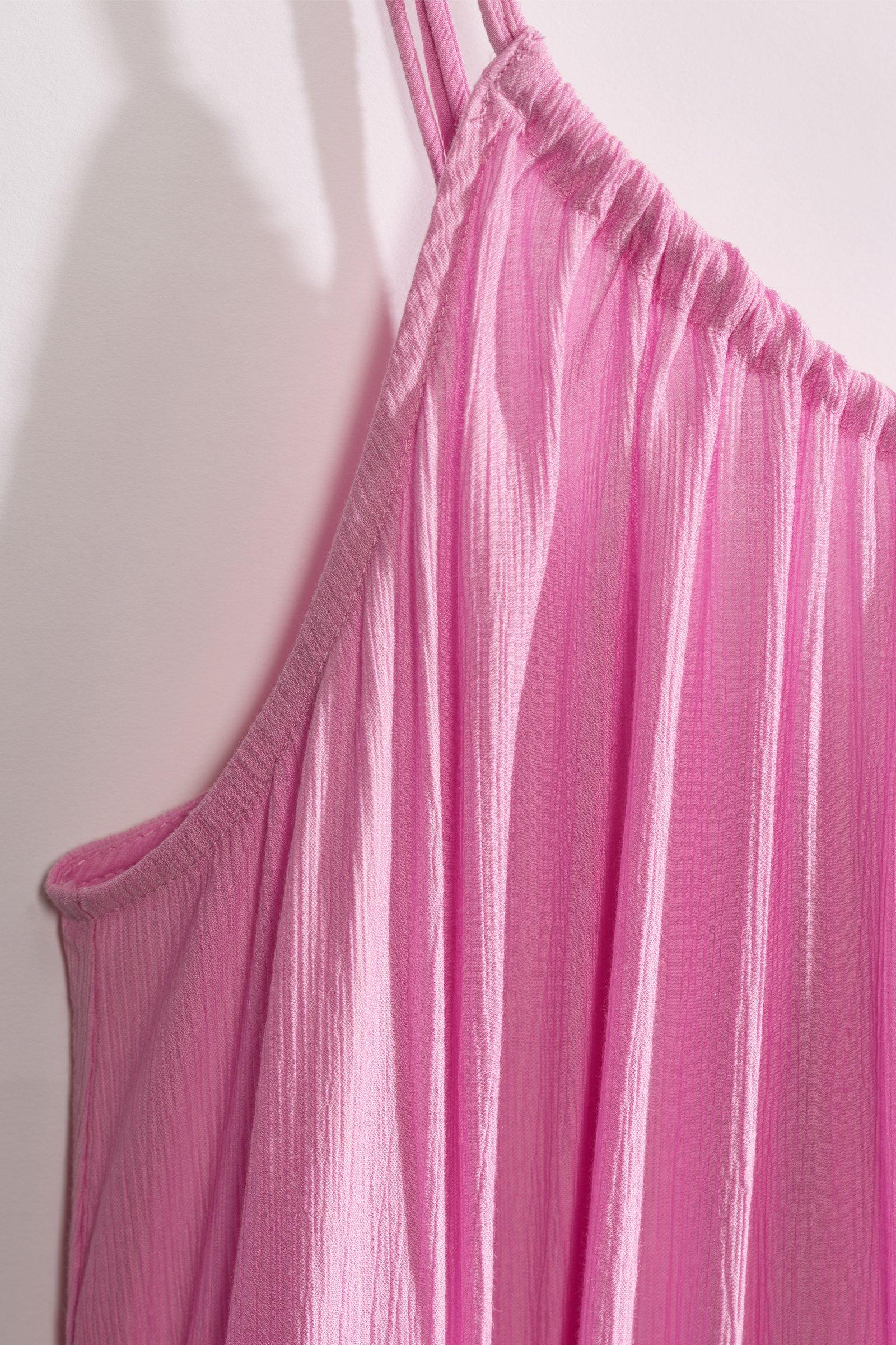 CKS - DEEPLY - robe longue - rose vif