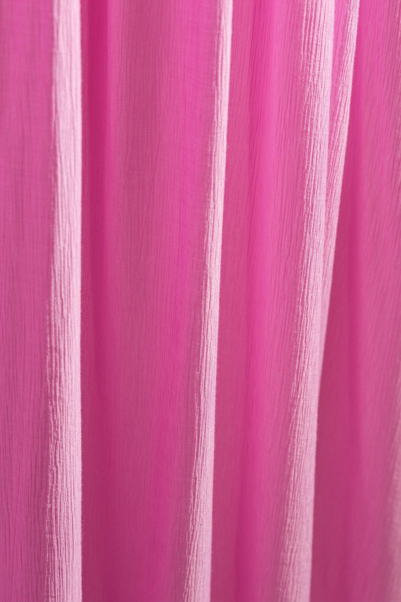 CKS - DEEPLY - robe longue - rose vif