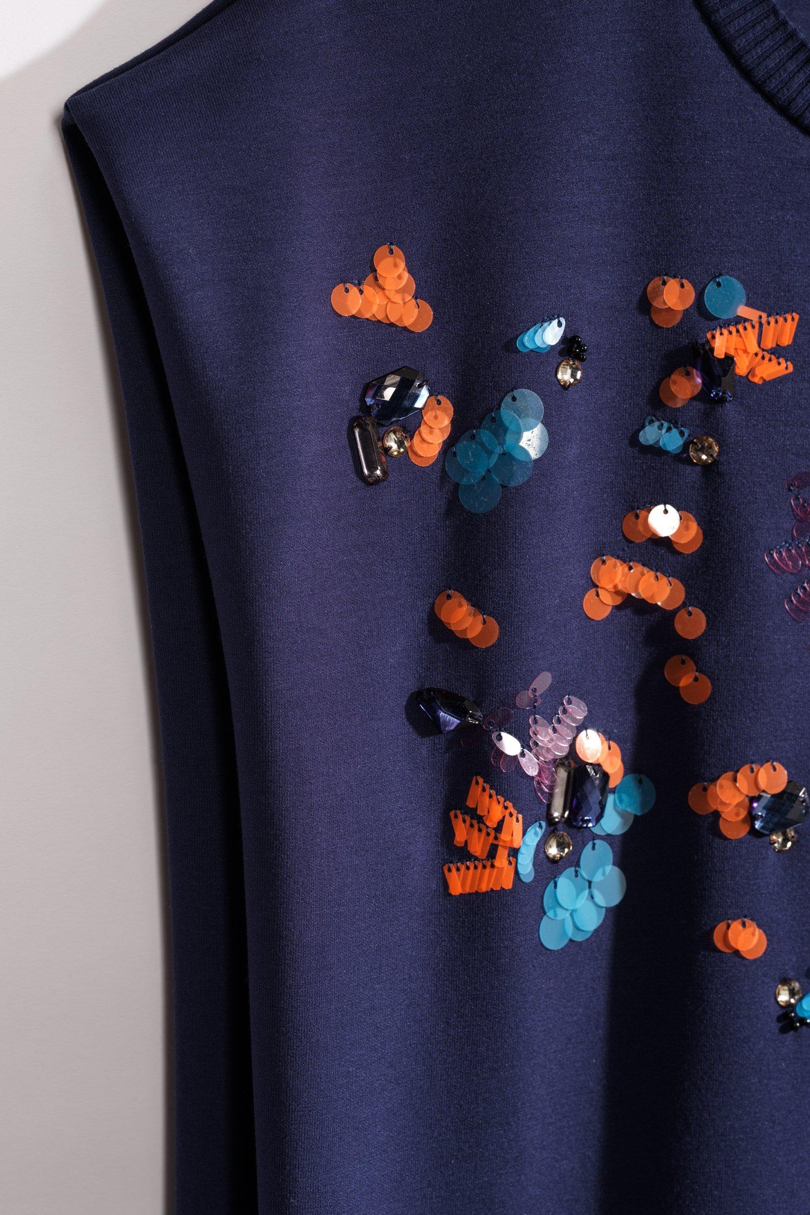 CKS - DWAP - Kurzes Kleid - Dunkelblau