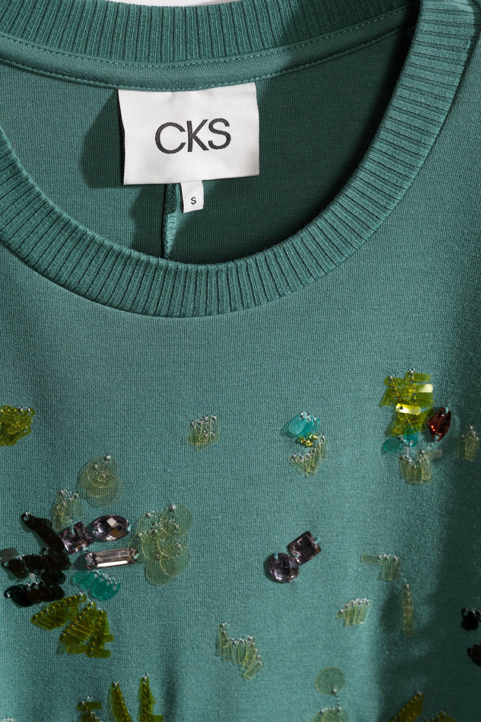 CKS - DWAP - korte jurk - khaki