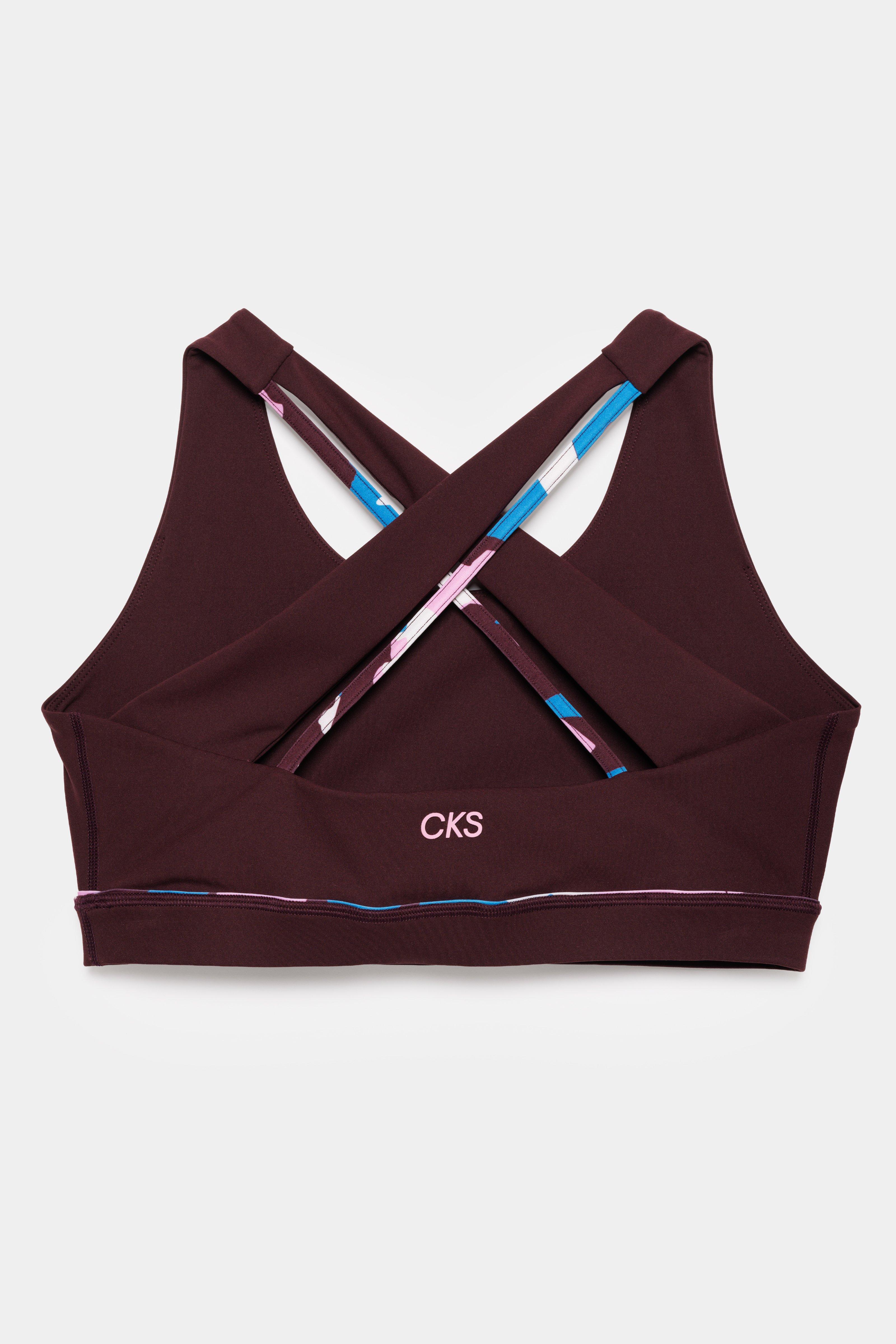 CKS - BURN - &auml;rmelloses Top - Violett