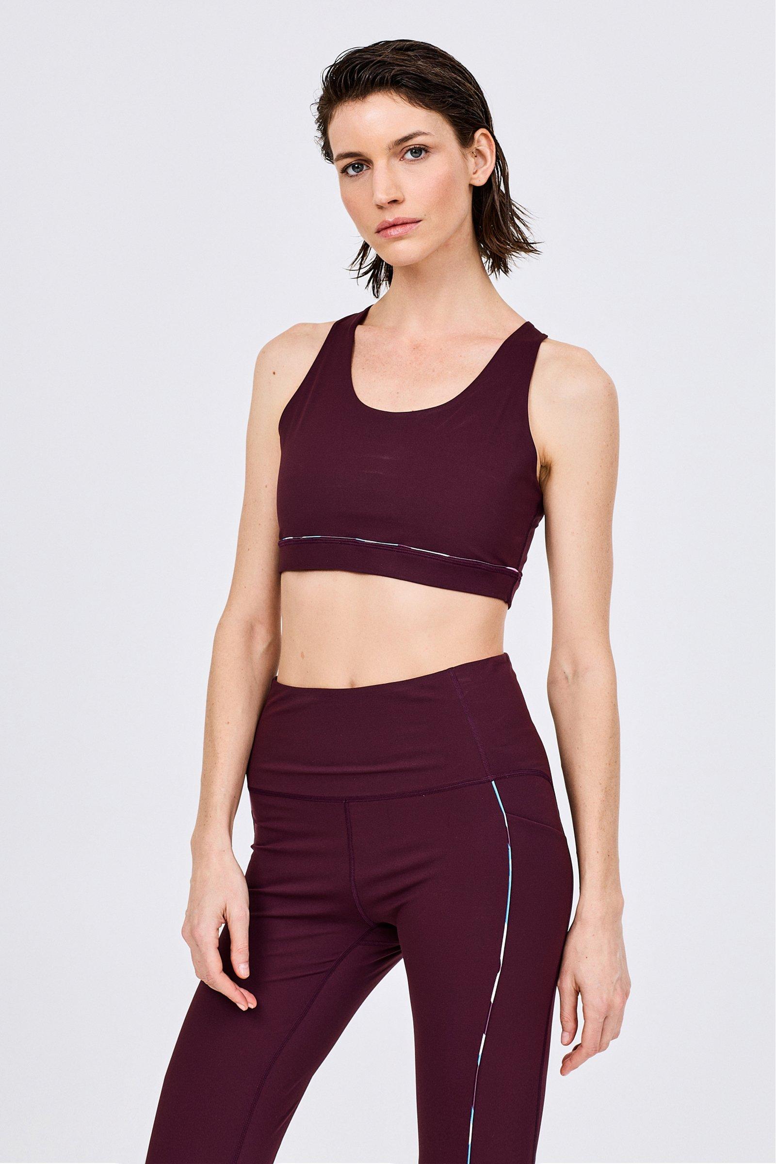 CKS - BURN - sleeveless top - burgundy