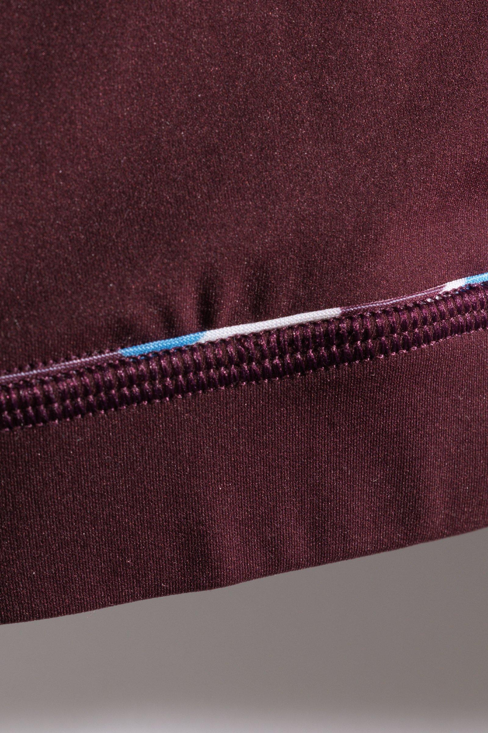 CKS - BURN - sports bra - burgundy