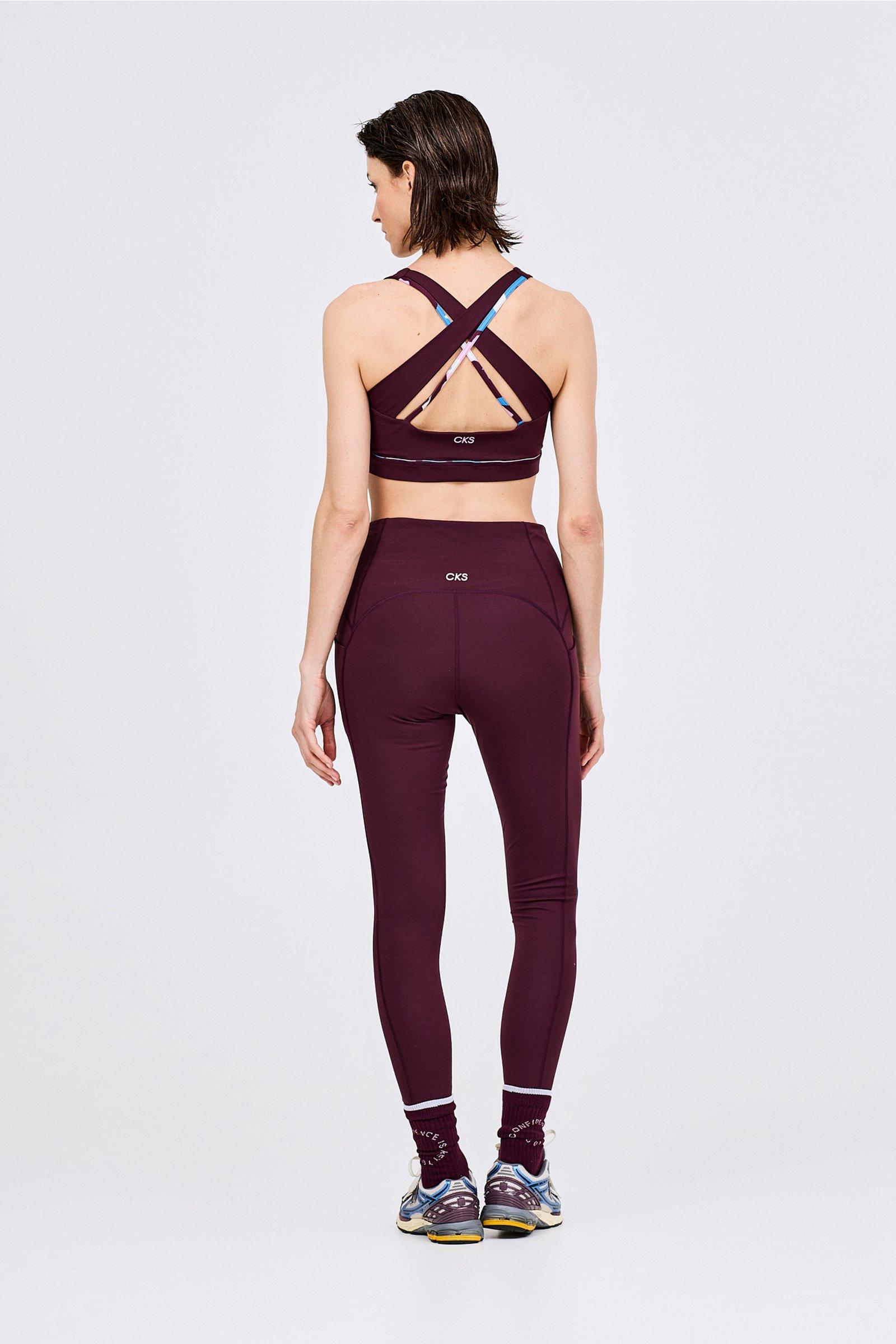 CKS - BURN - &auml;rmelloses Top - Violett