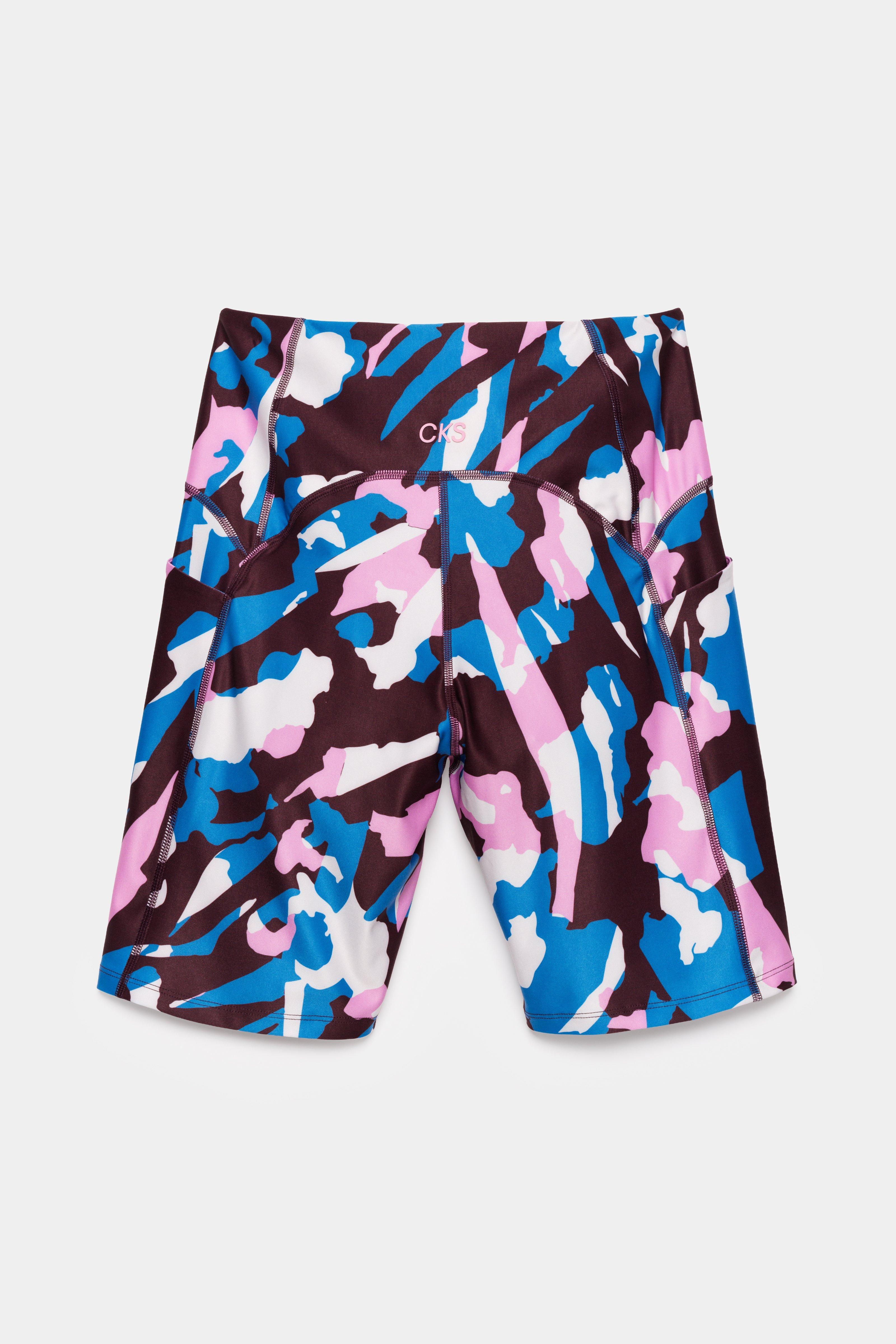 CKS - SHINE - sports short - burgundy