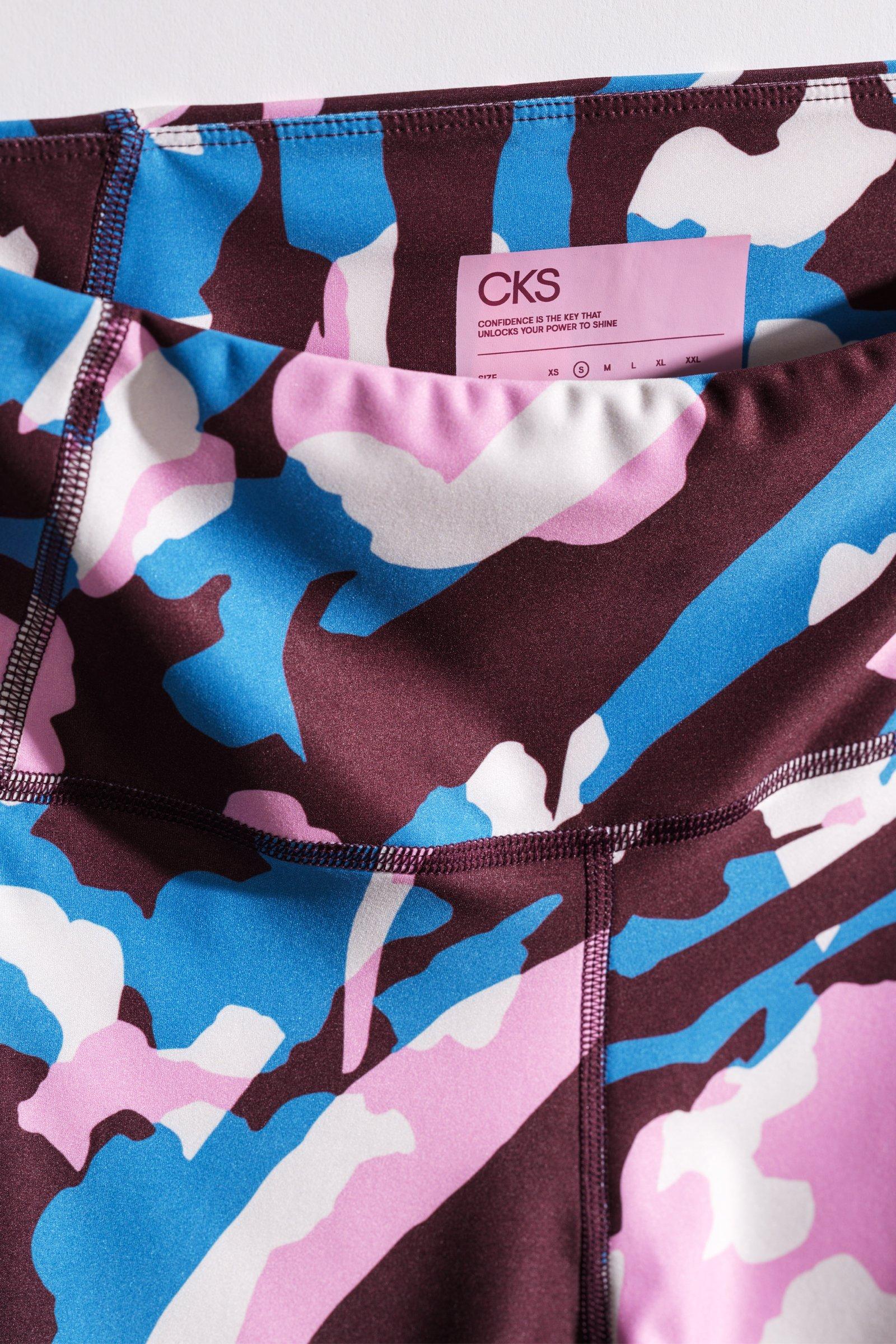 CKS - SHINE - sports short - burgundy